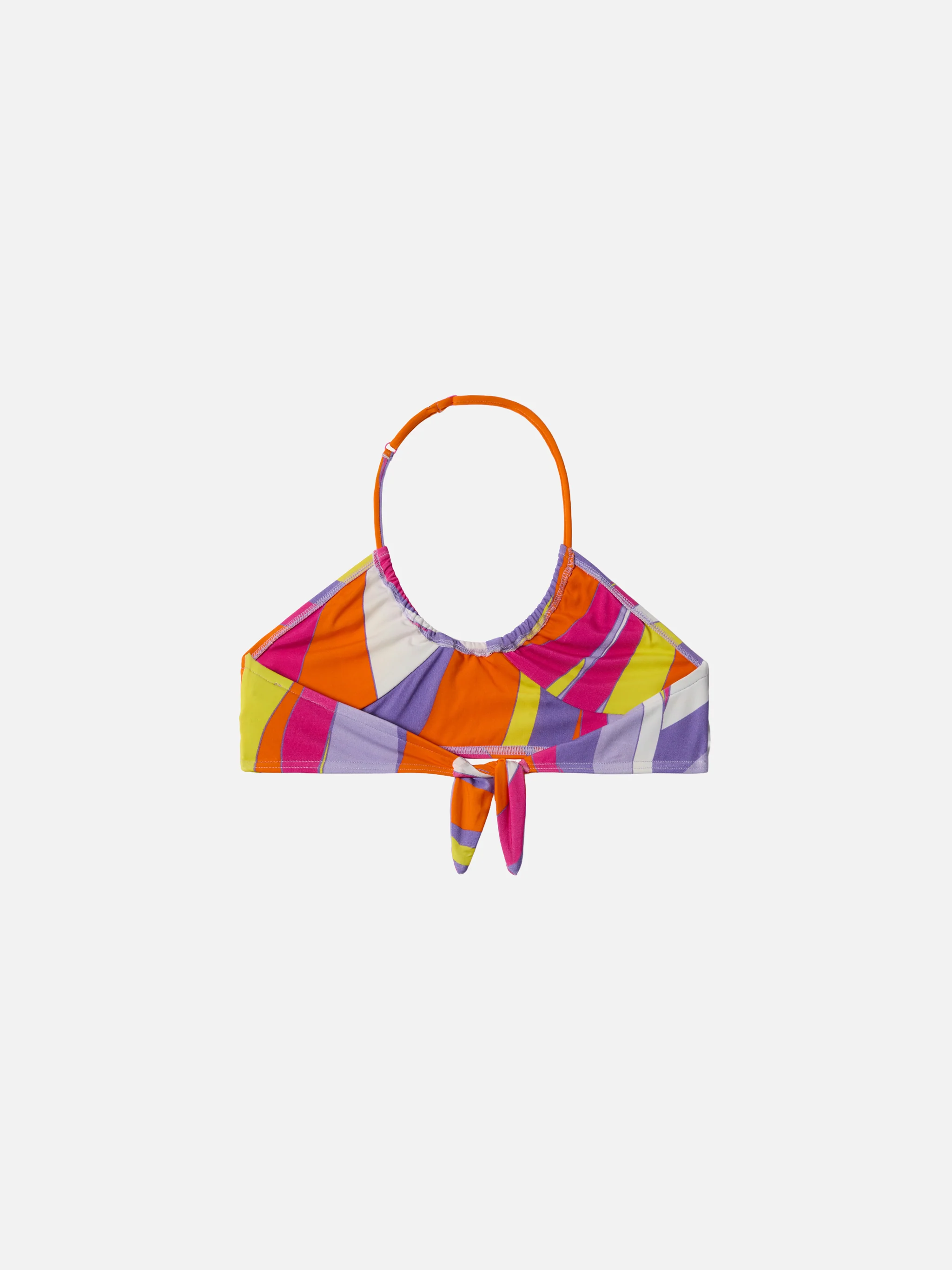 Page Jr crop top with shape wave print - Image 3