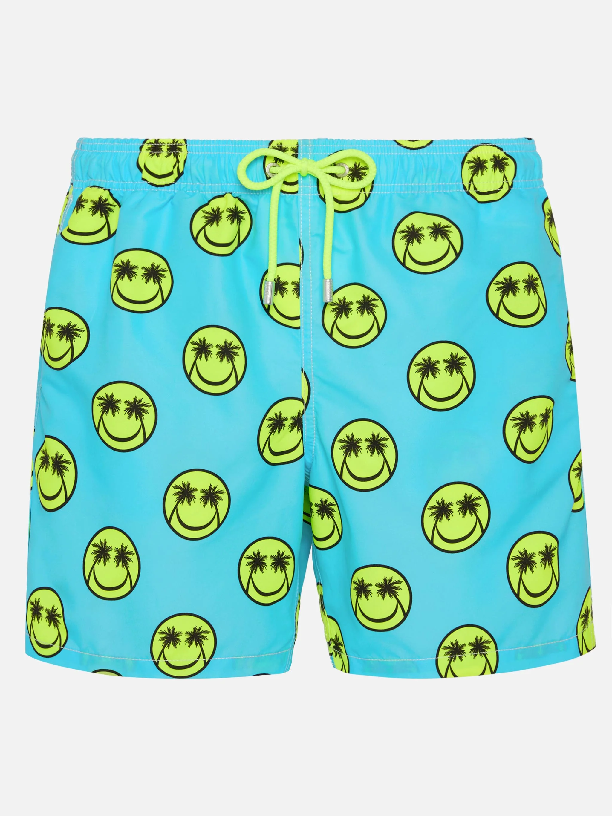 Palm smile mid-length swim shorts