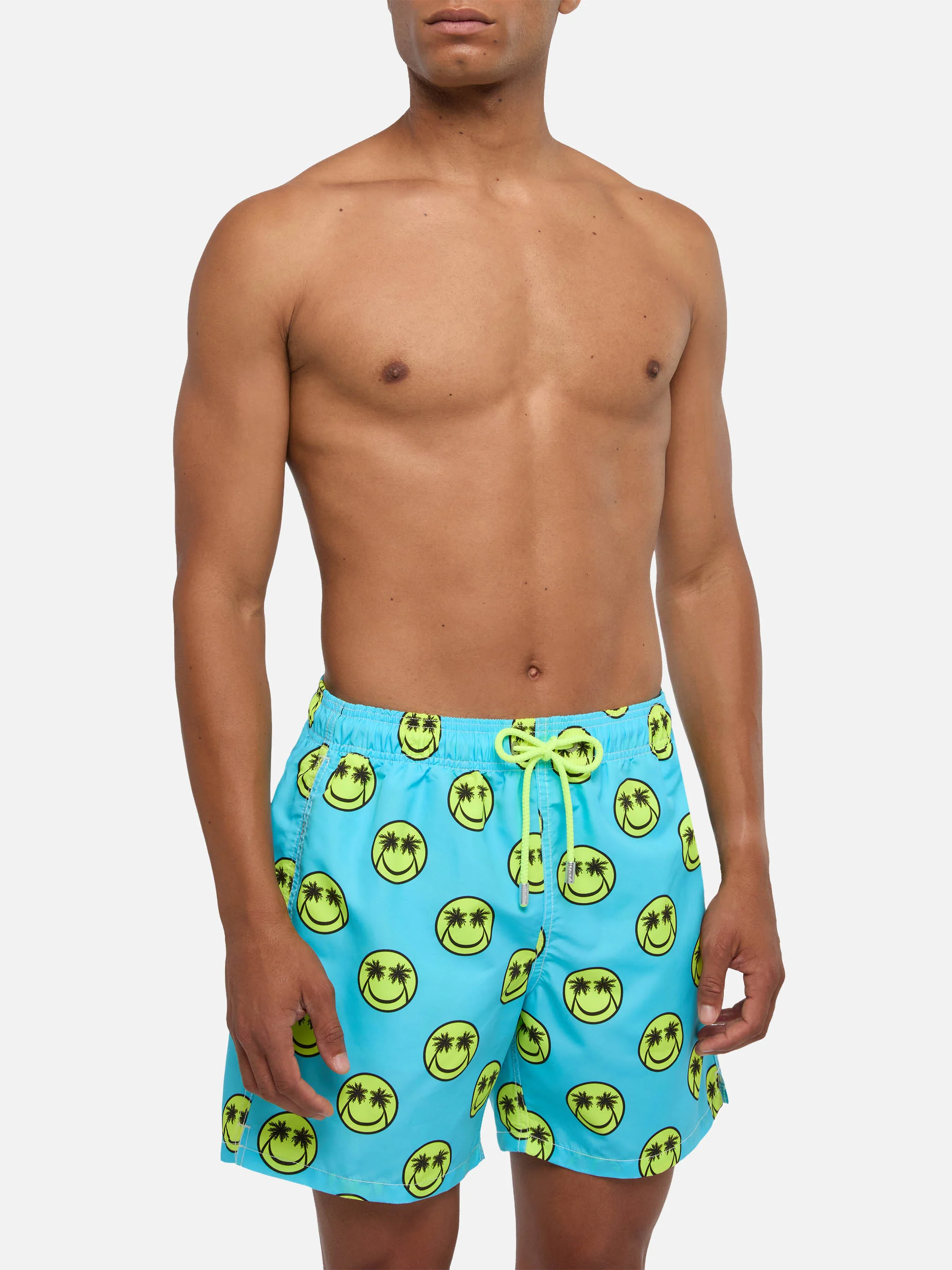 Palm smile mid-length swim shorts - Image 3