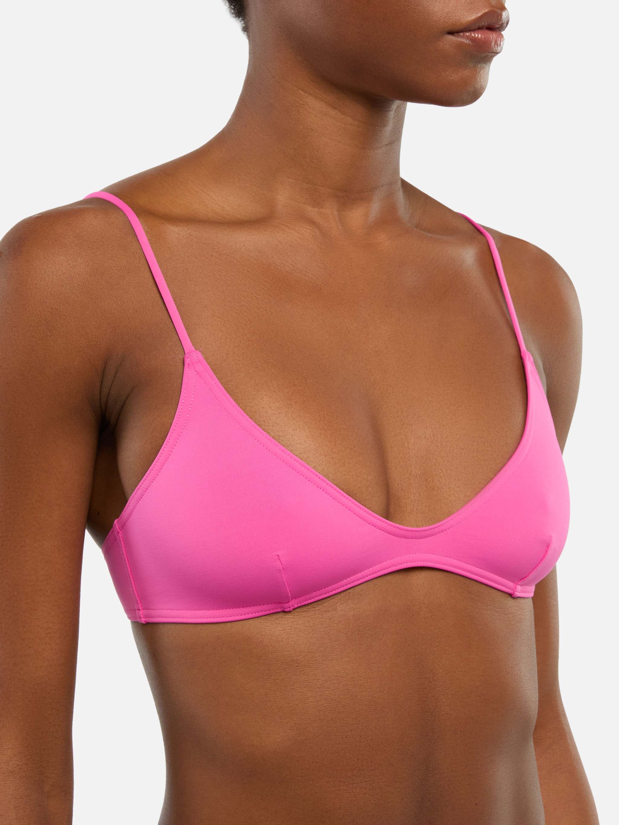 Paloma fuchsia scoop bralette - Image 2