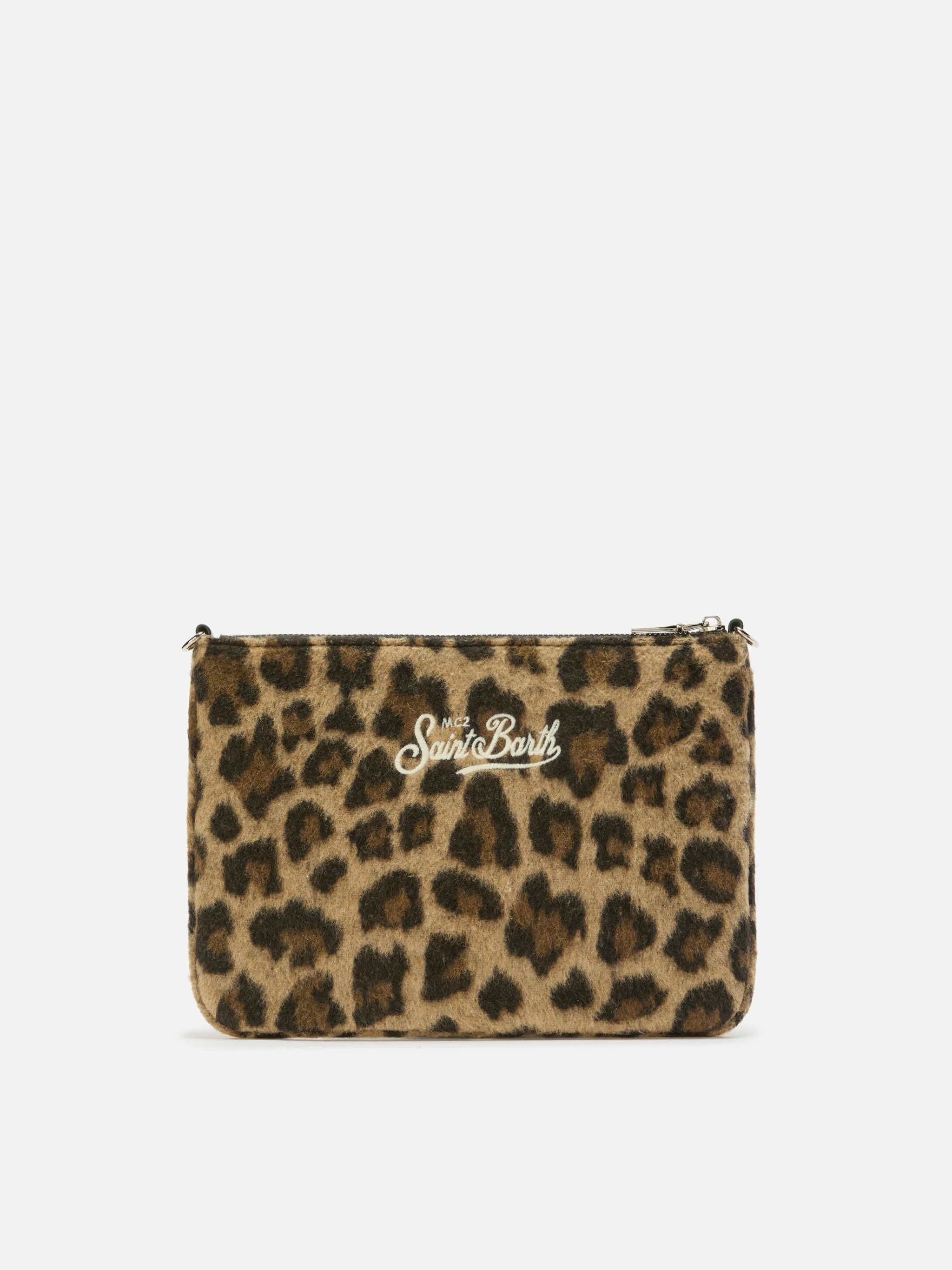 Parisienne Crossbody Bag in leopard wool blend - Image 5