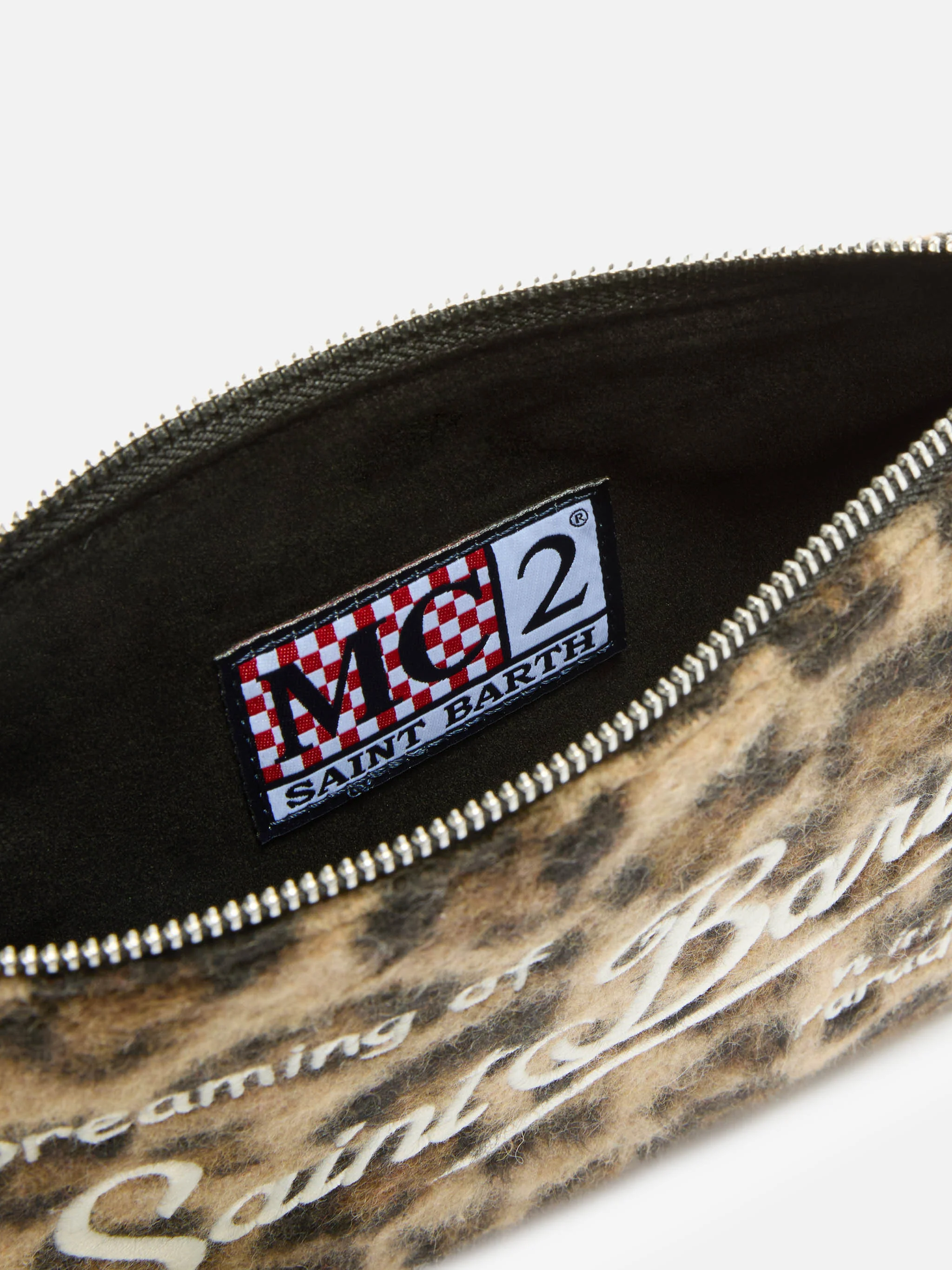 Parisienne Crossbody Bag in leopard wool blend - Image 6