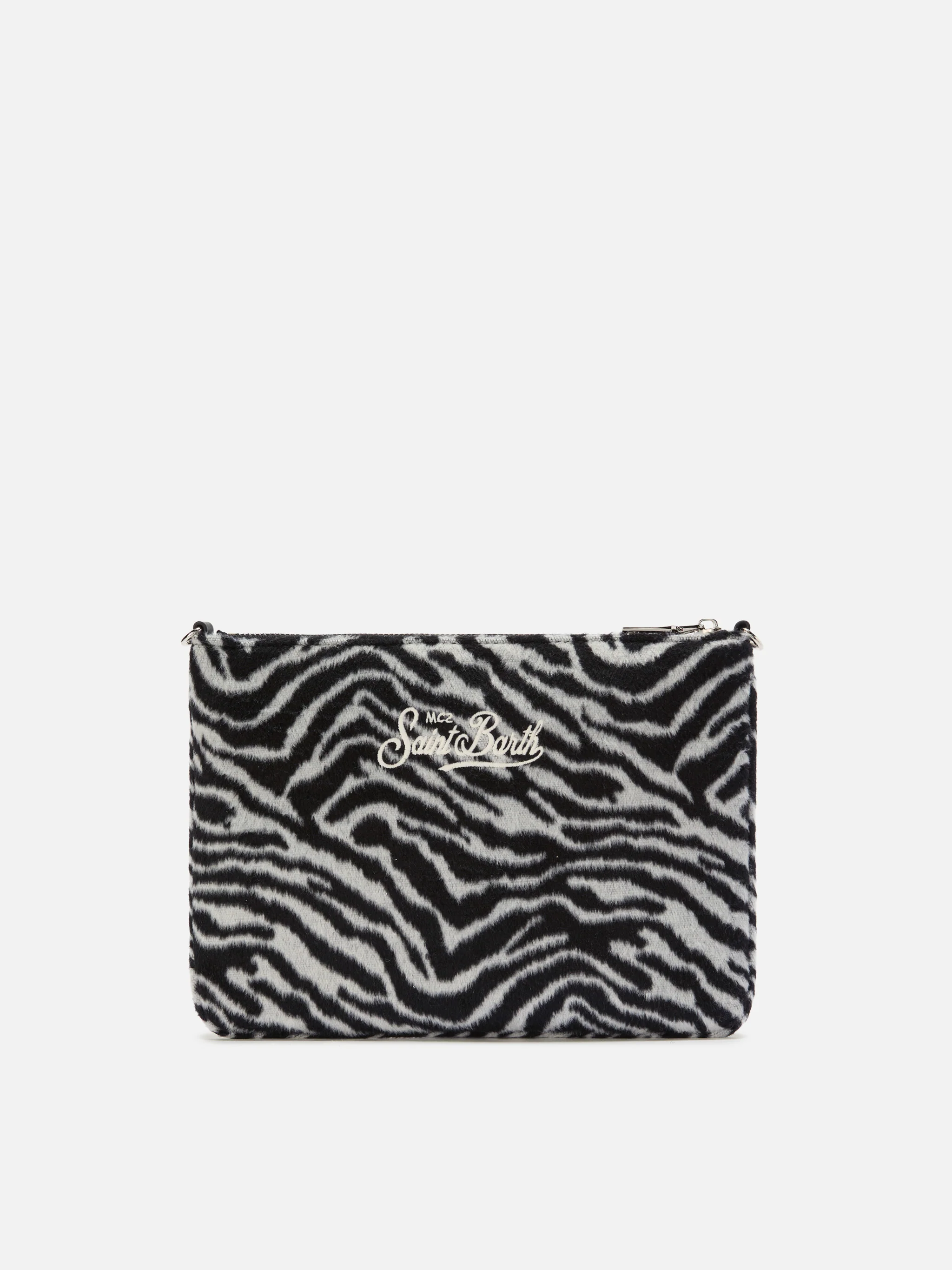 Parisienne Crossbody Bag in zebra wool blend - Image 5