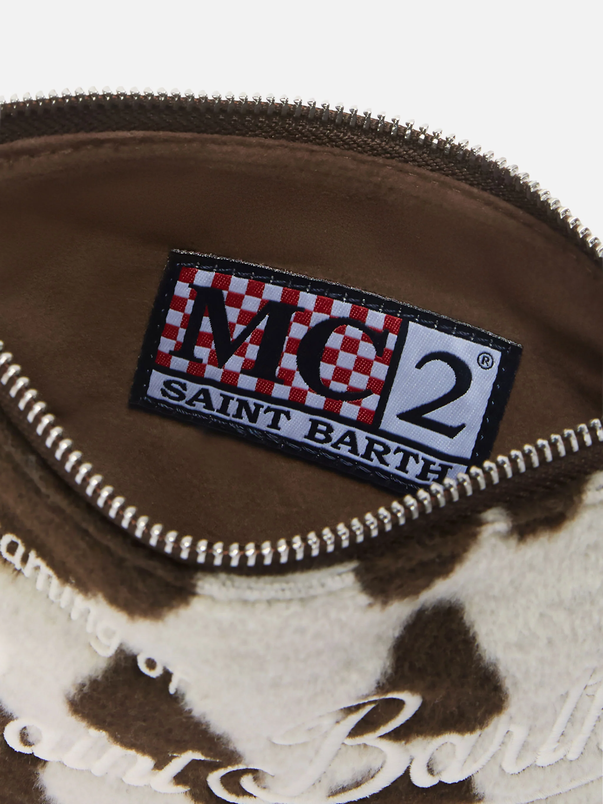 Parisienne Mini Shoulder Bag in cow-print wool blend - Image 5