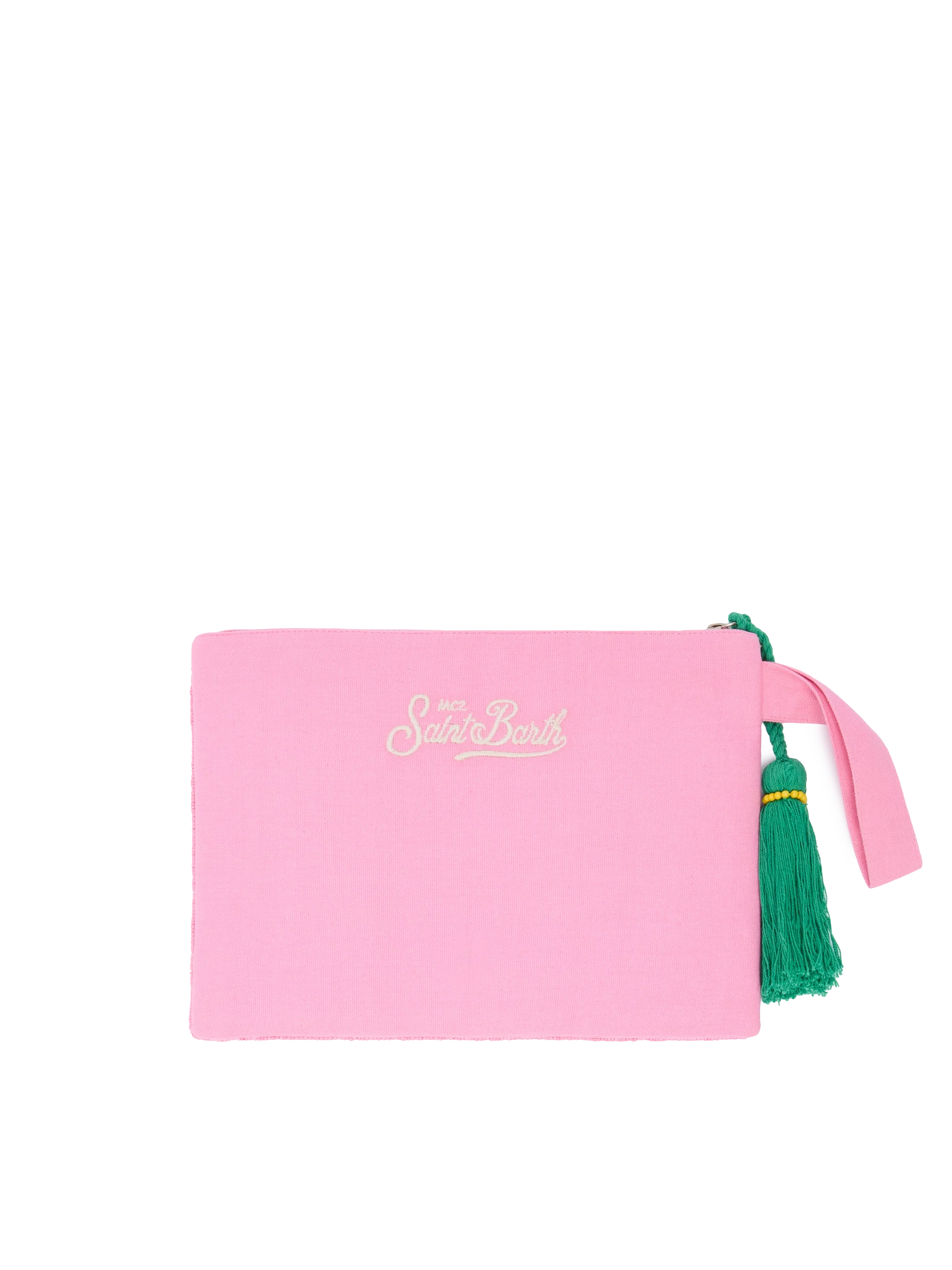Pearl Pouch with Forte dei Marmi beaded postcard - Image 2