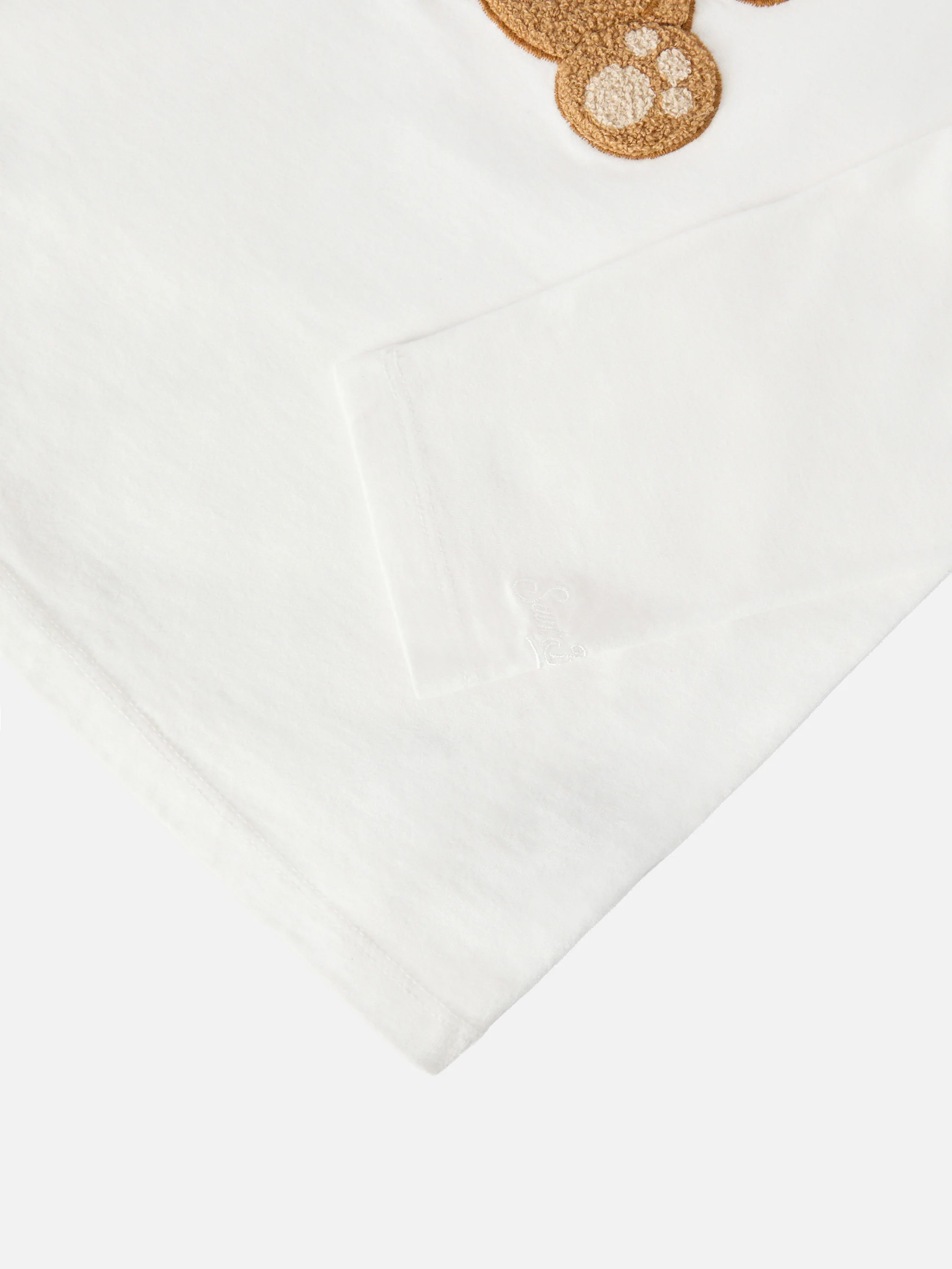 Penny white t-shirt  Trudi bear appliqué | Special edition - Image 4