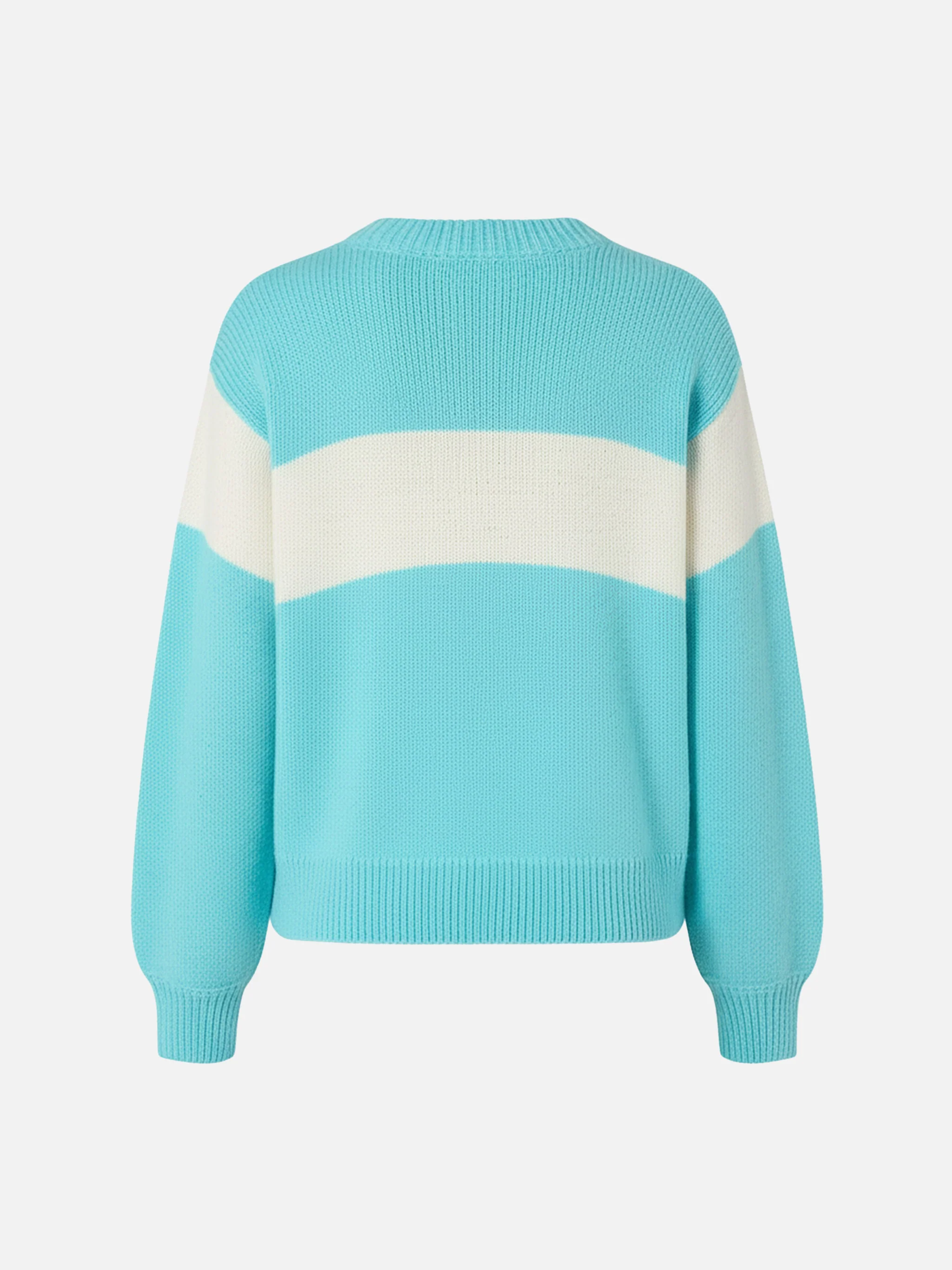 Pink crewneck Danya with Apres ski lurex jacquard - Image 2
