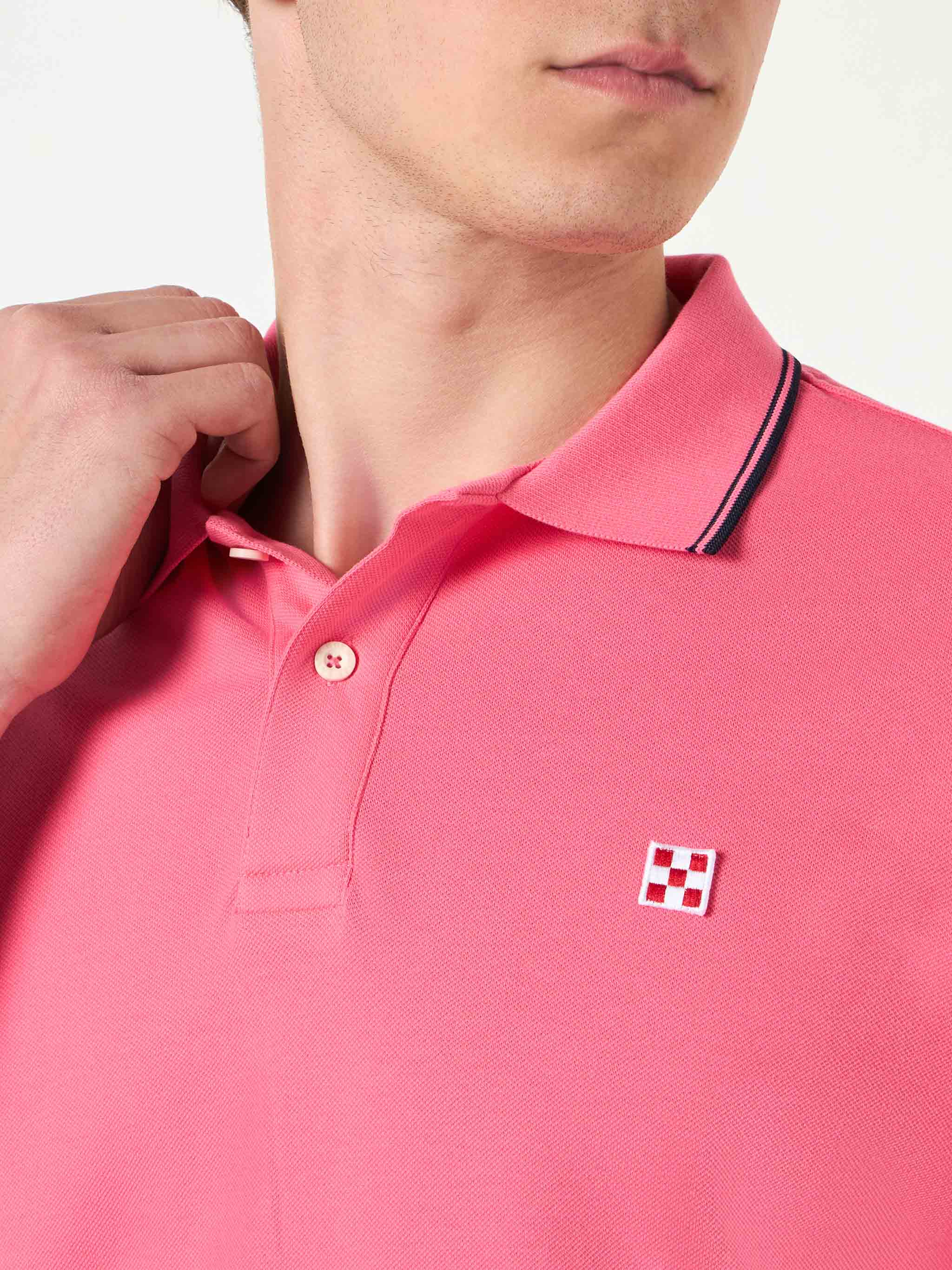 Fluo pink piquet Beverly Hills polo - Image 2
