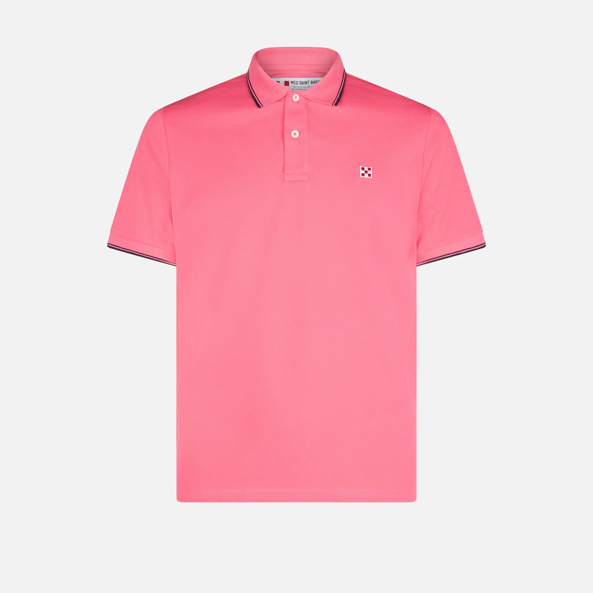 Fluo pink piquet Beverly Hills polo - Image 4