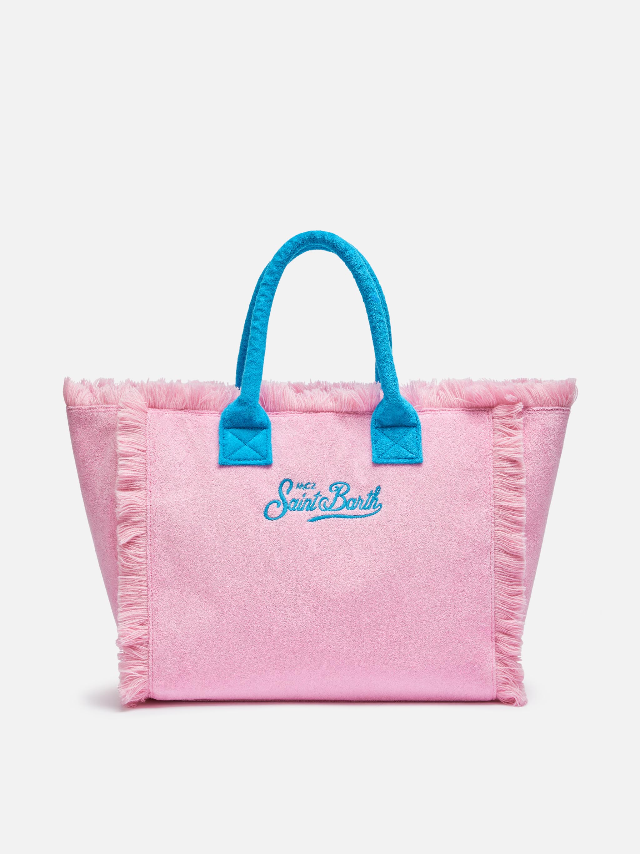 Pink terry Vanity Sponge tote bag - Image 5