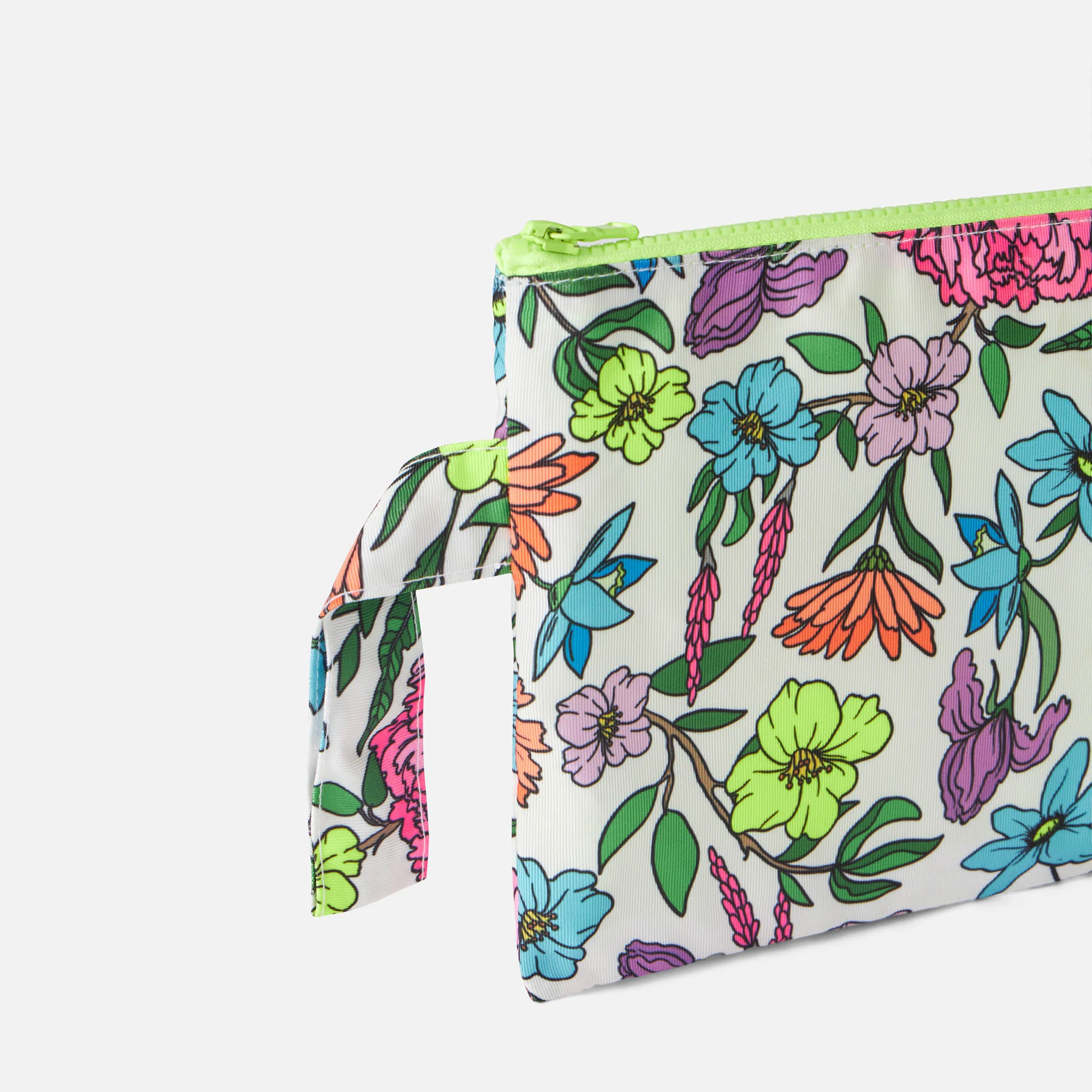 Pareasy nylon pochette with flower print - Image 4
