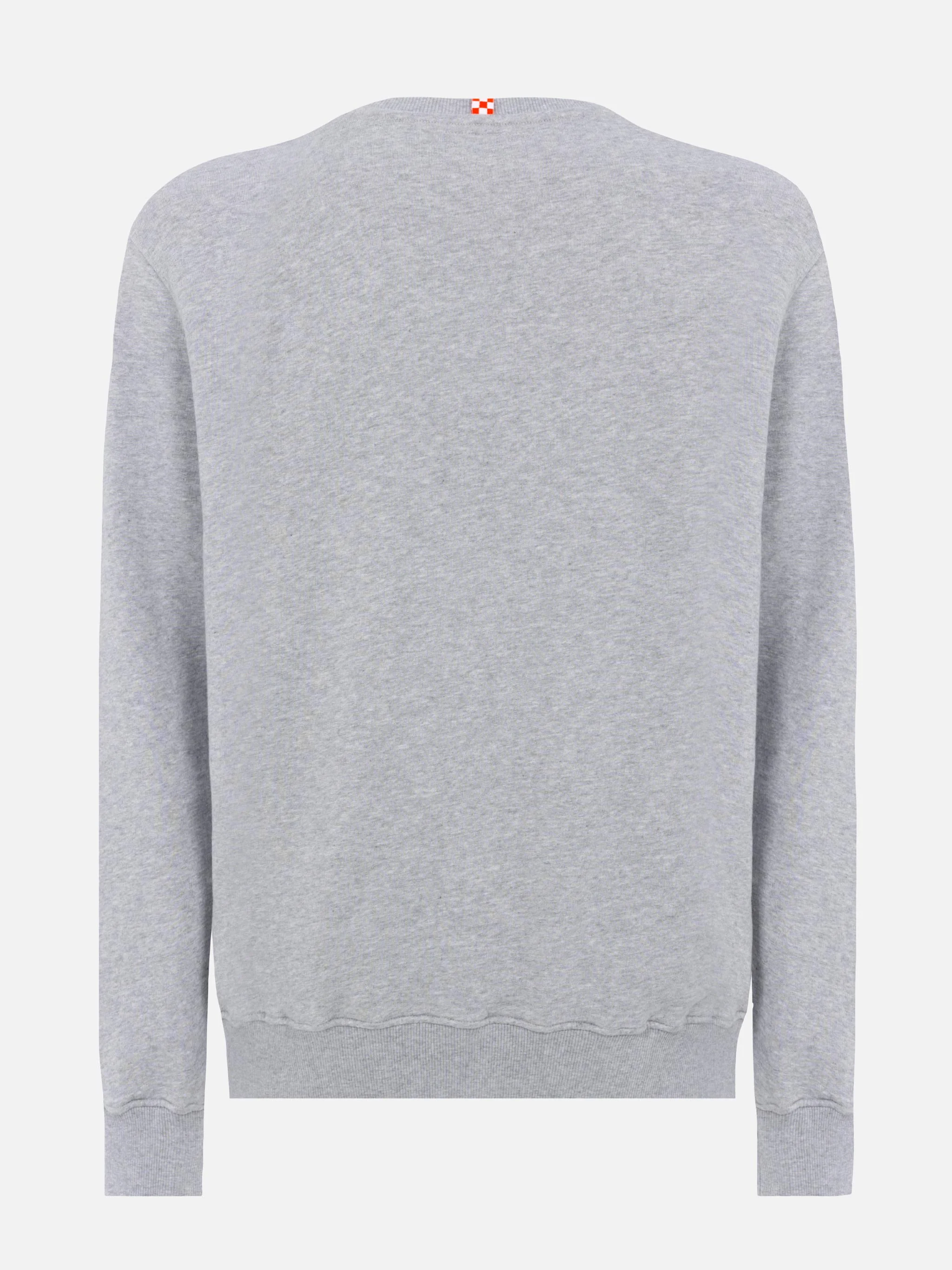 Ponza crewneck cotton sweatshirt with St. Barth Sport Club print - Image 5