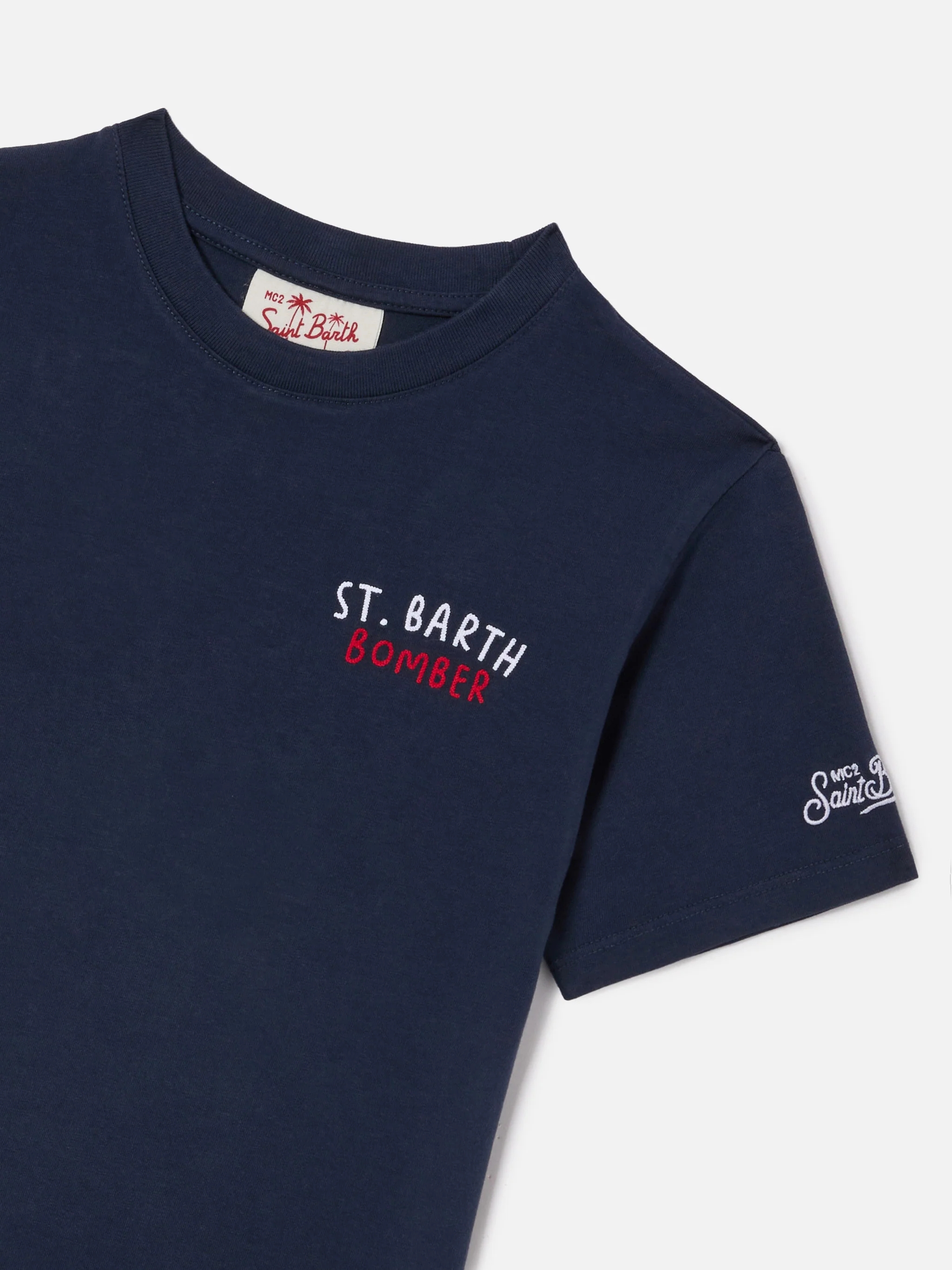 Portland Jr t-shirt with Bomber embroidery - Image 2