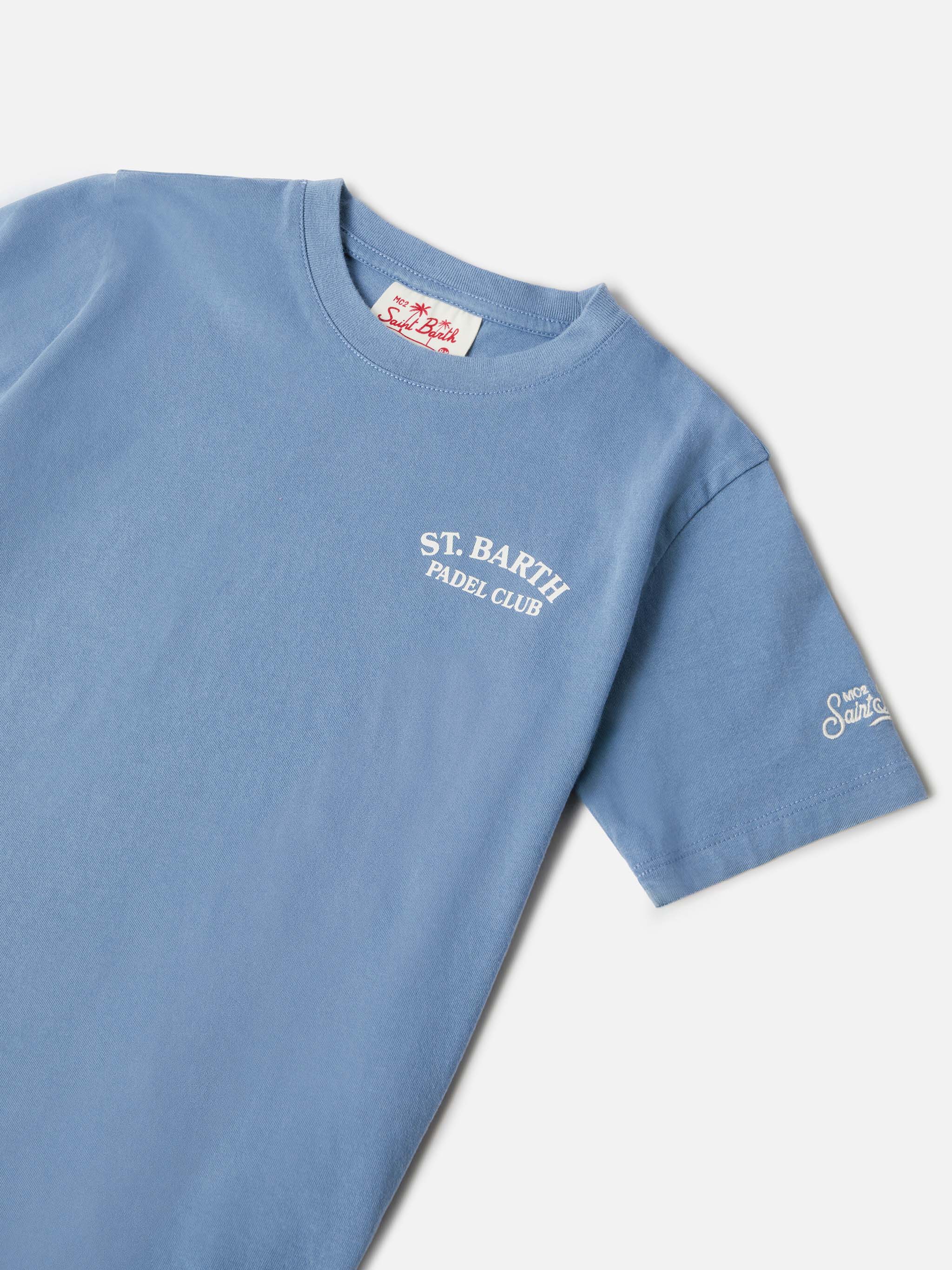 Portland Jr t-shirt with Padel Club maxi print on the back - Image 2