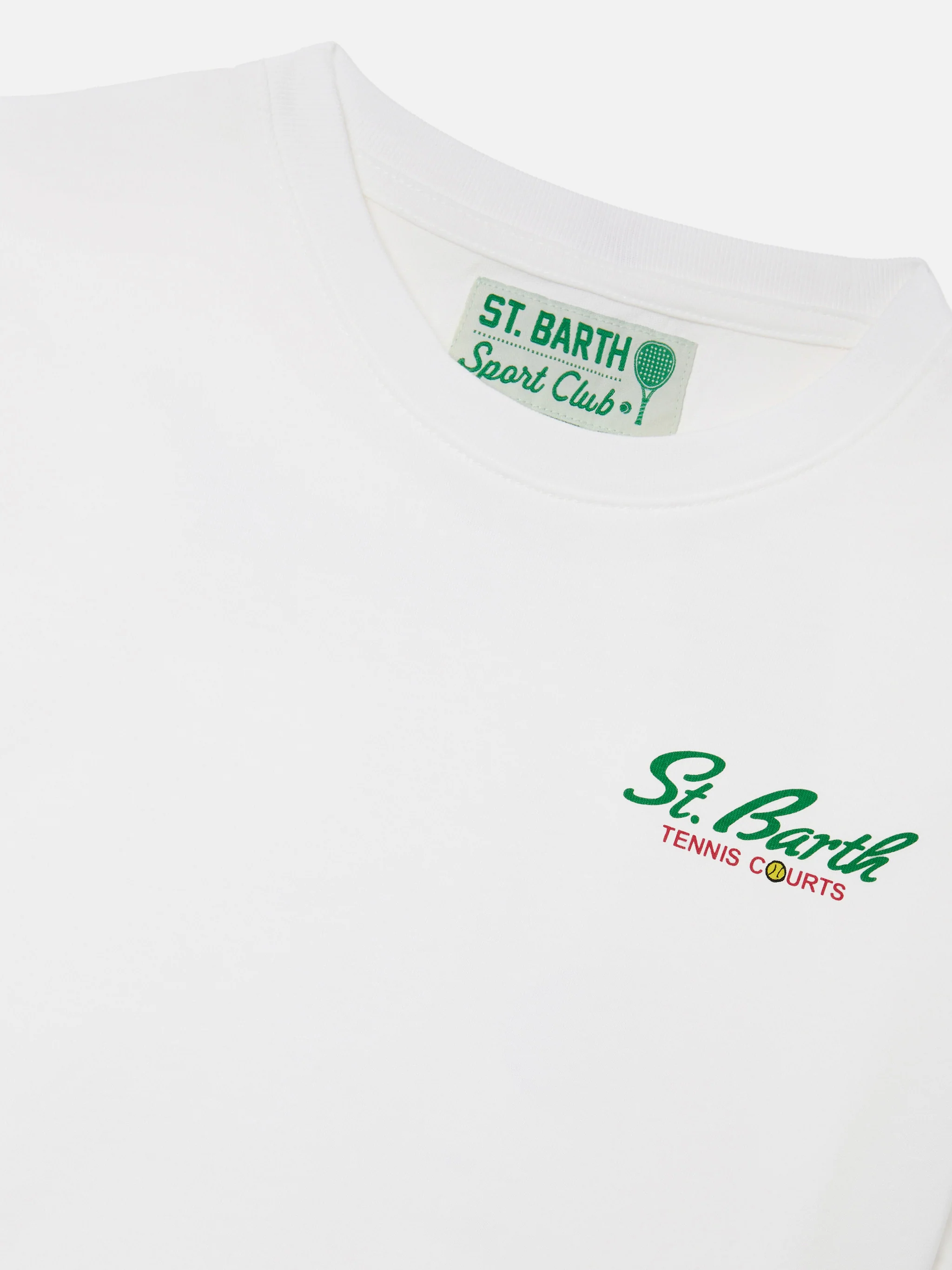 Portland Jr t-shirt with Tennis Courts maxi print | Special Edition - Image 2