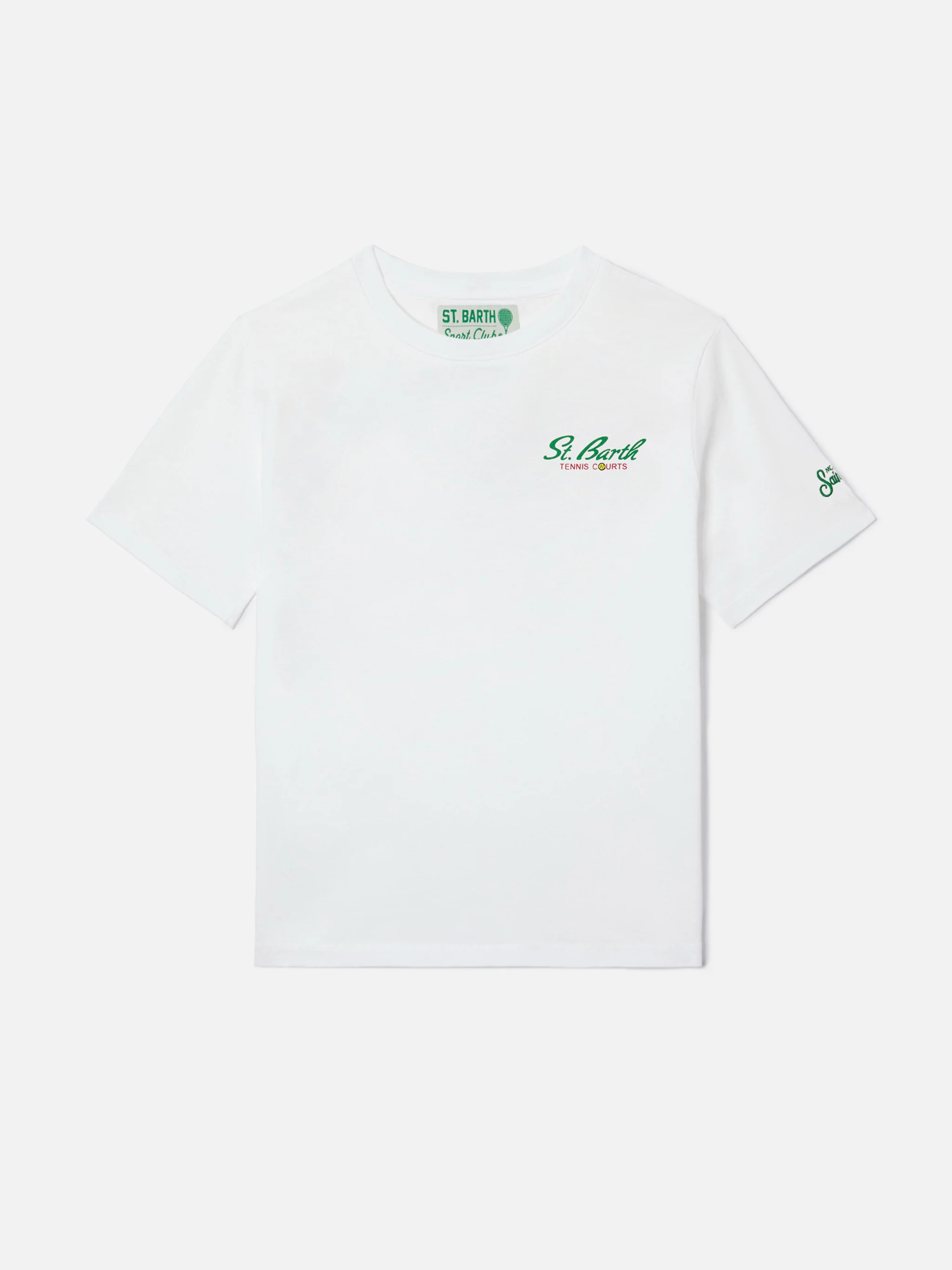 Portland Jr t-shirt with Tennis Courts maxi print | Special Edition - Image 3