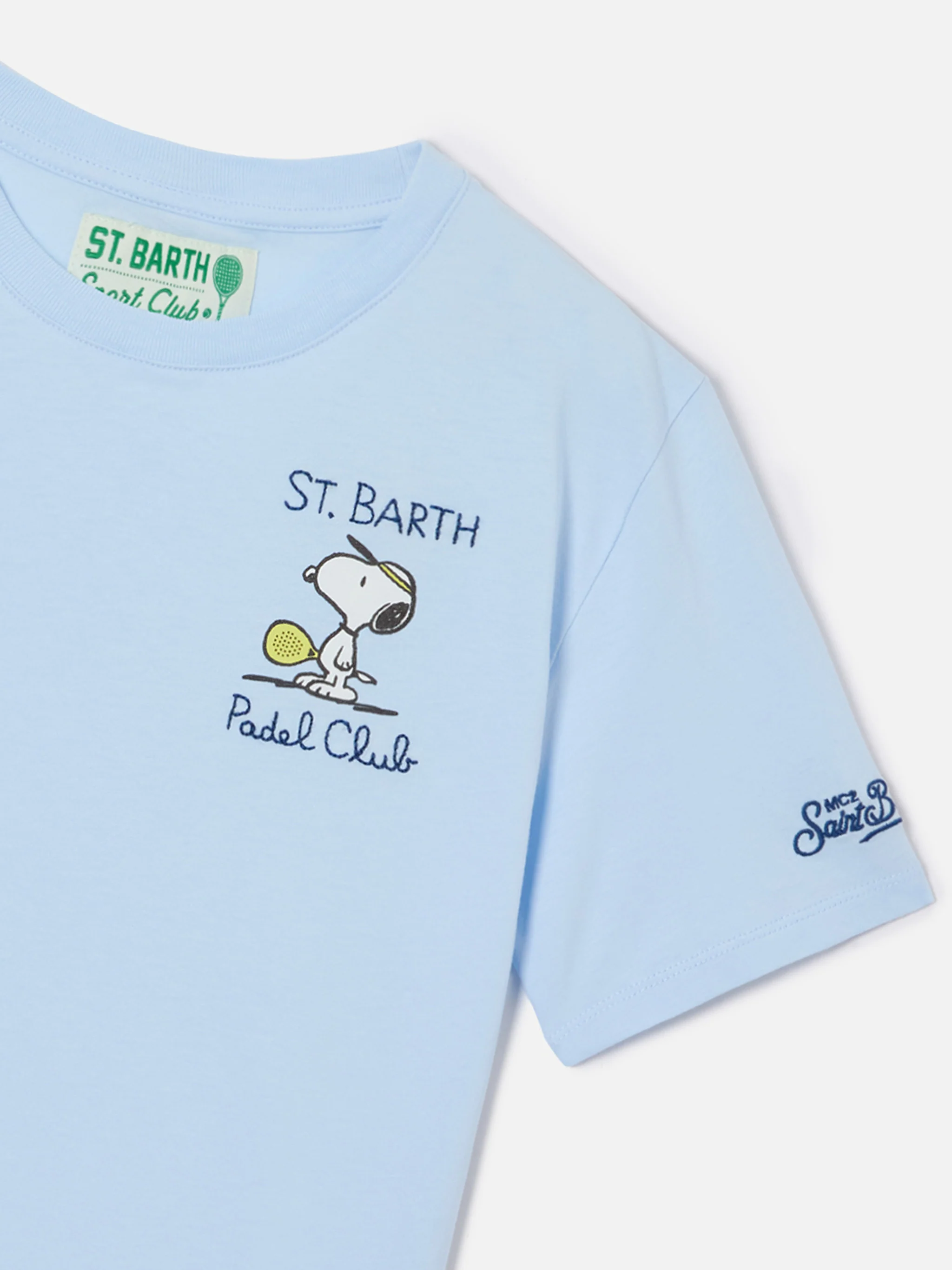 Portofino Jr t-shirt with Padel Club embroidery | Special Edition - Image 2