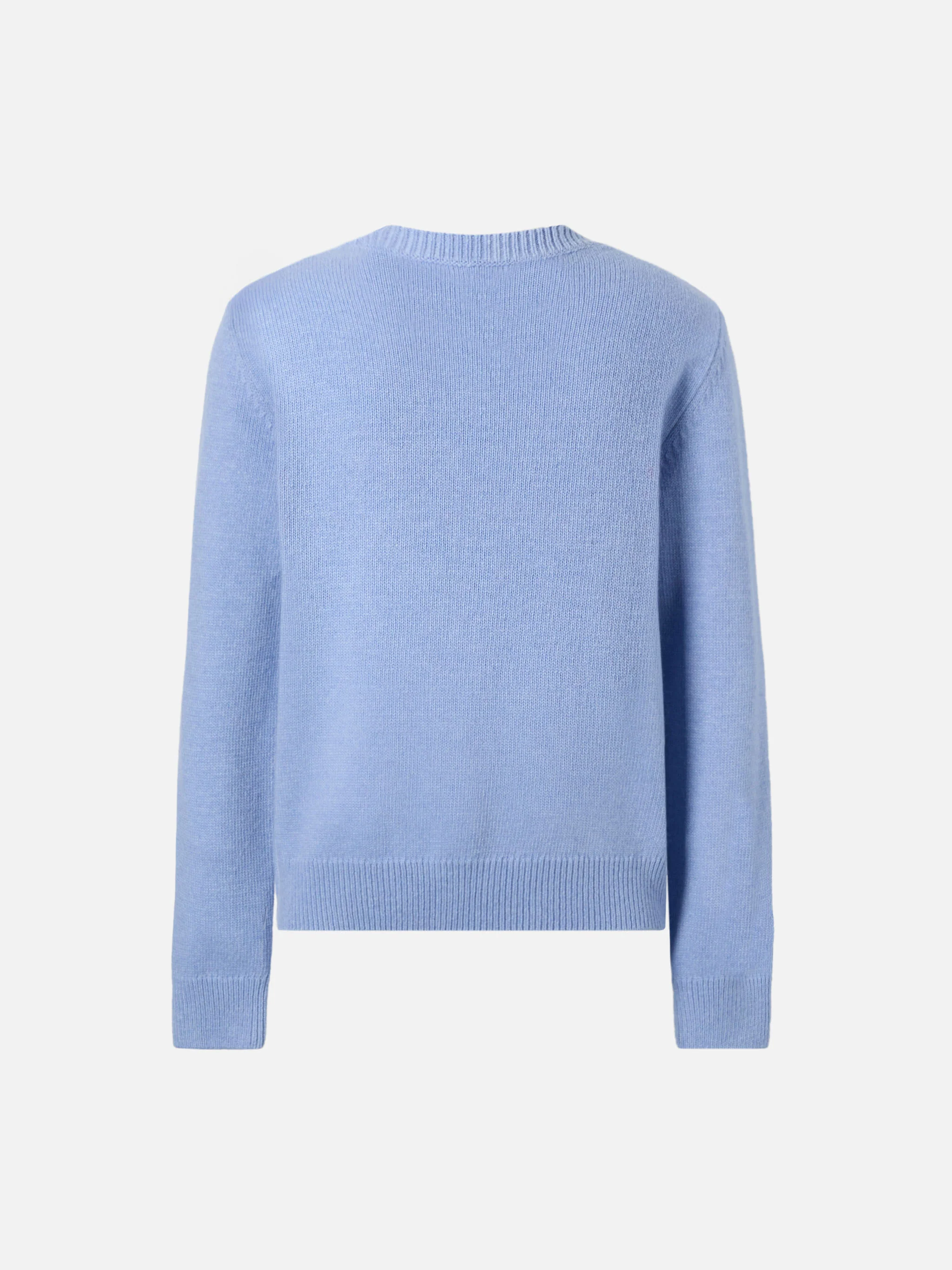 Princess cashmere-blend crewneck with Bella e Impossibile jacquard - Image 2