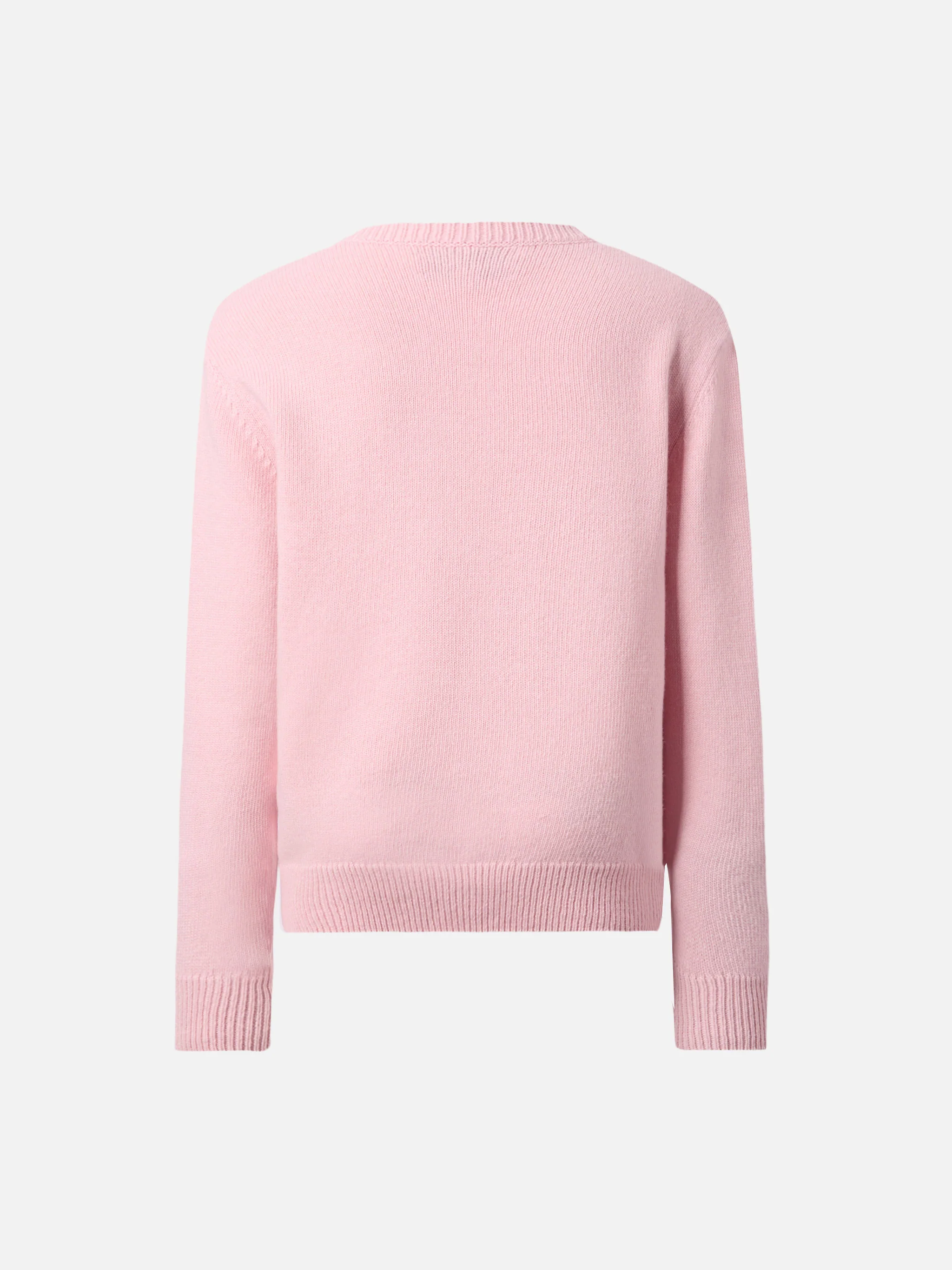 Princess cashmere-blend crewneck with Born to Shine lurex jacquard - Image 3