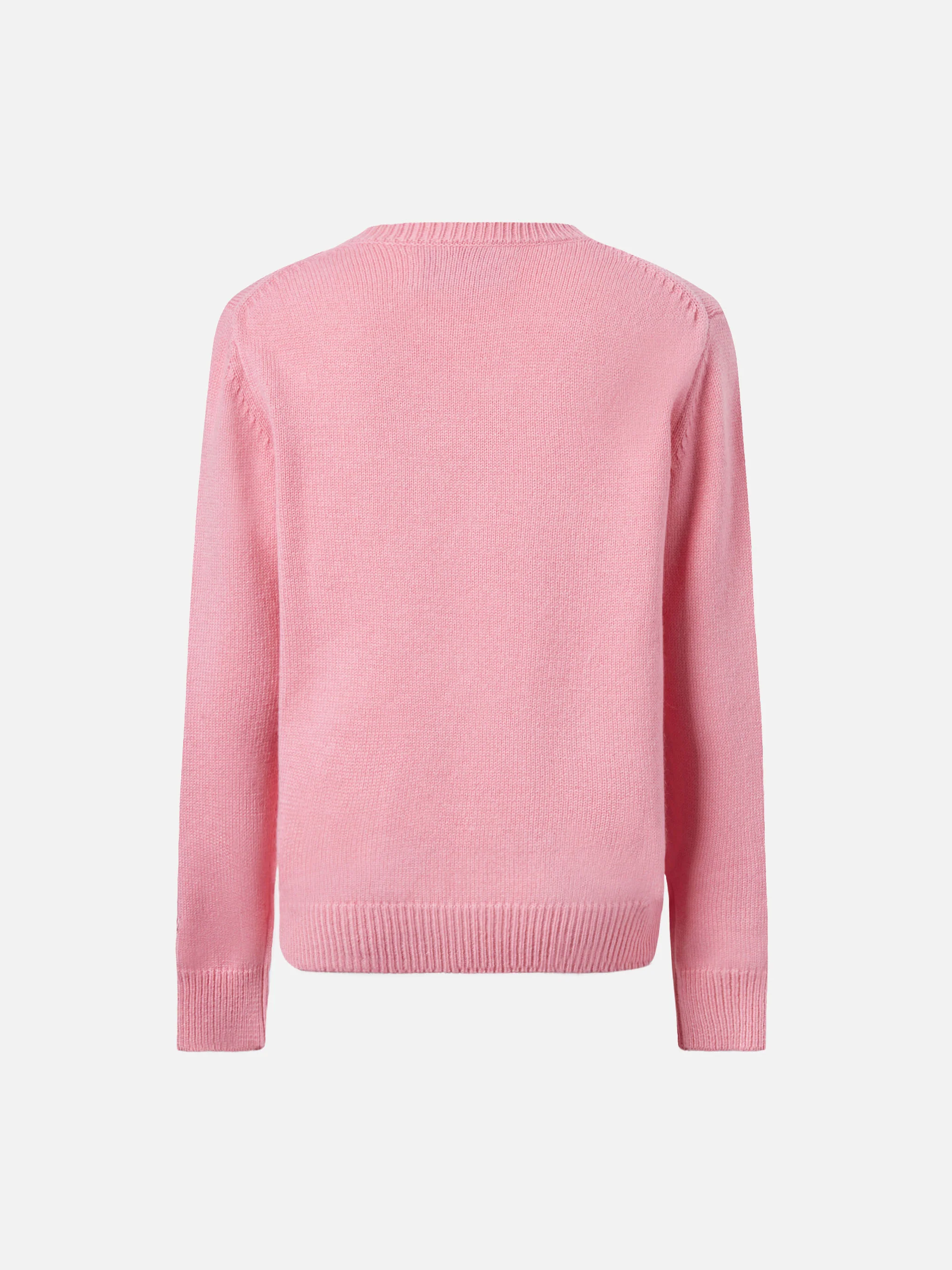 Princess cashmere-blend sweater with Santa's little helper jacquard - Image 3
