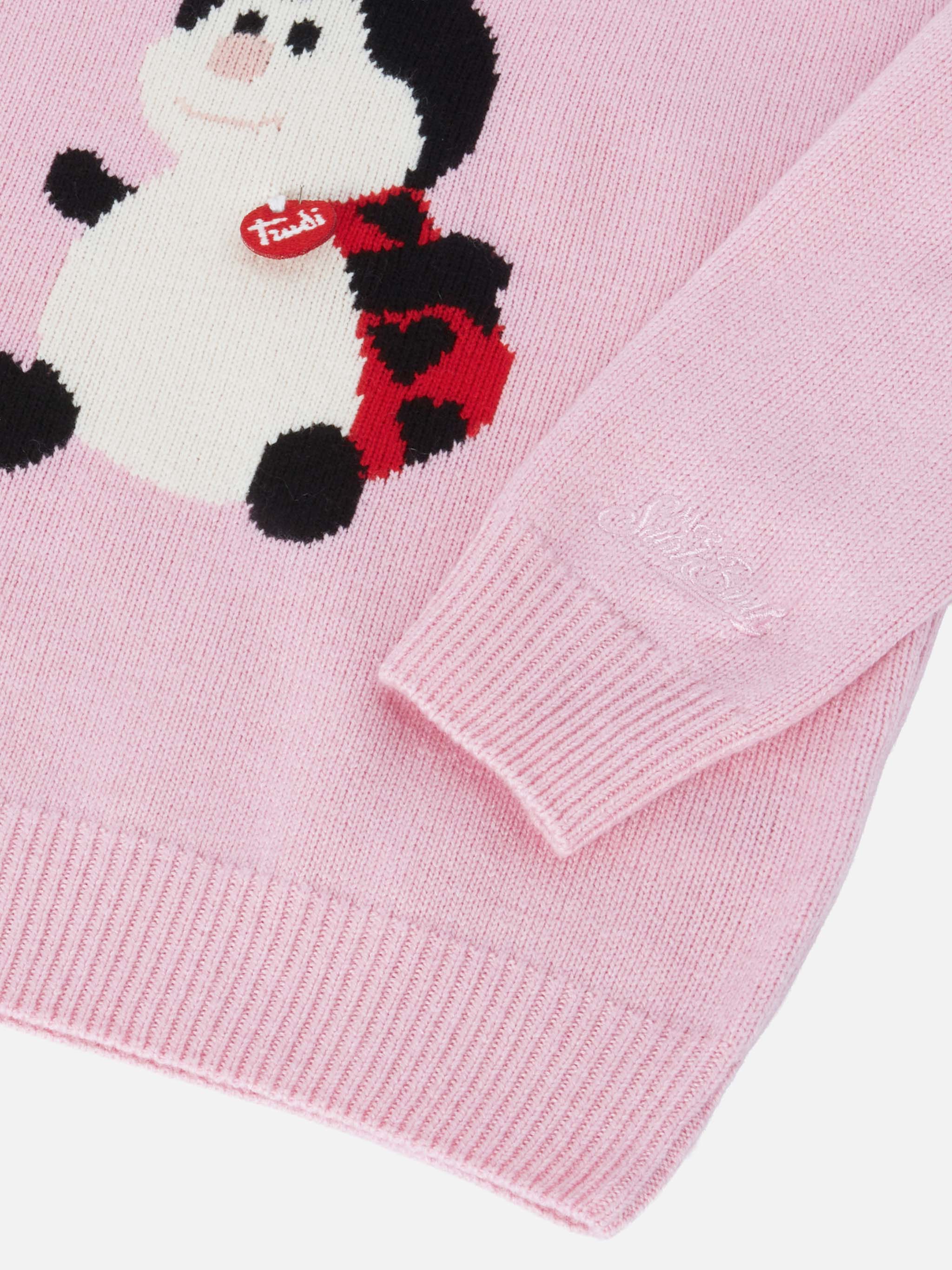 Princess cashmere-blend sweater with Trudi ladybug patch | TRUDI SPECIAL EDITION - Image 4