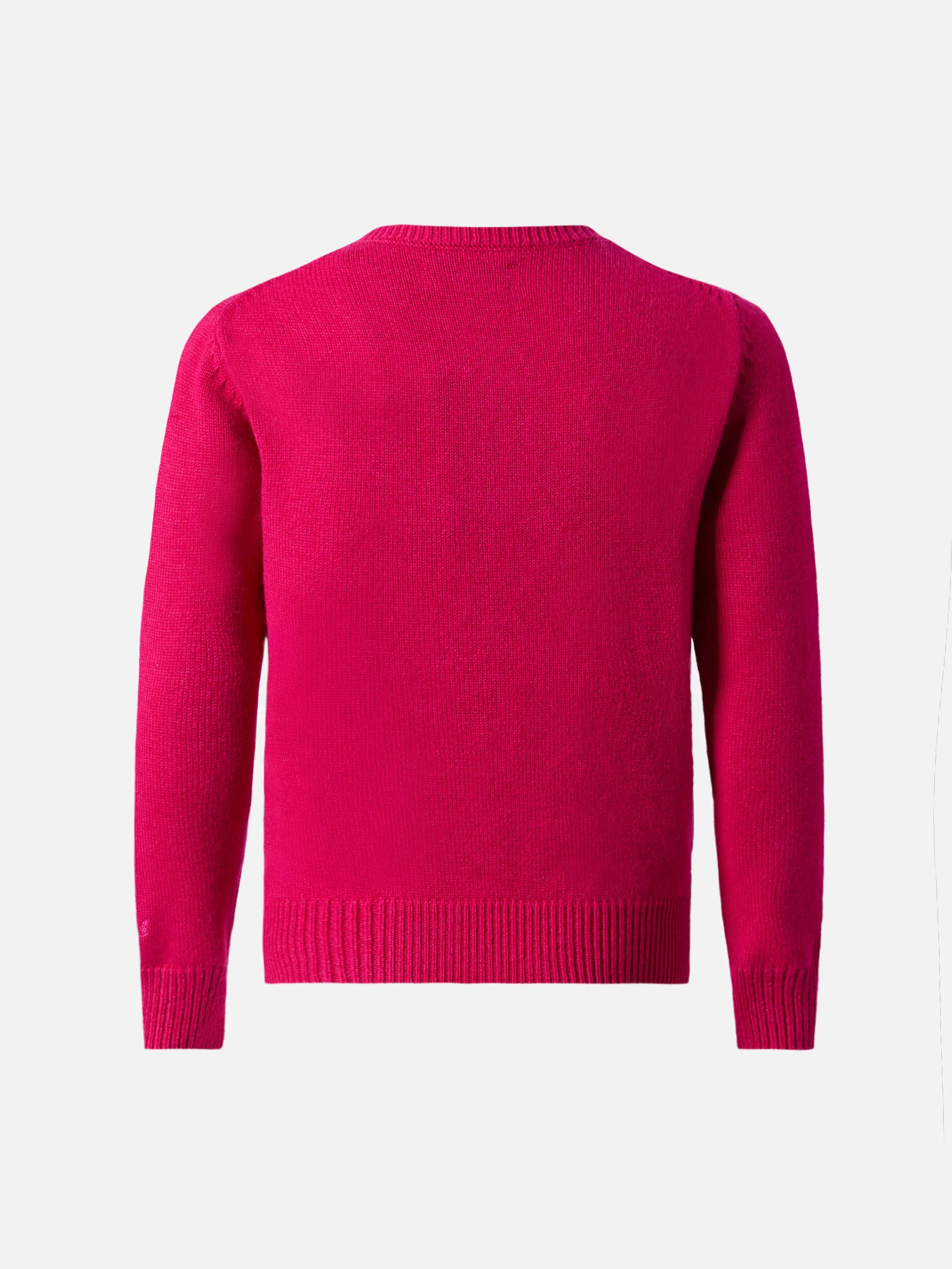 Princess cashmere-blend crewneck with Trudi panda patch | TRUDI SPECIAL EDITION - Image 3