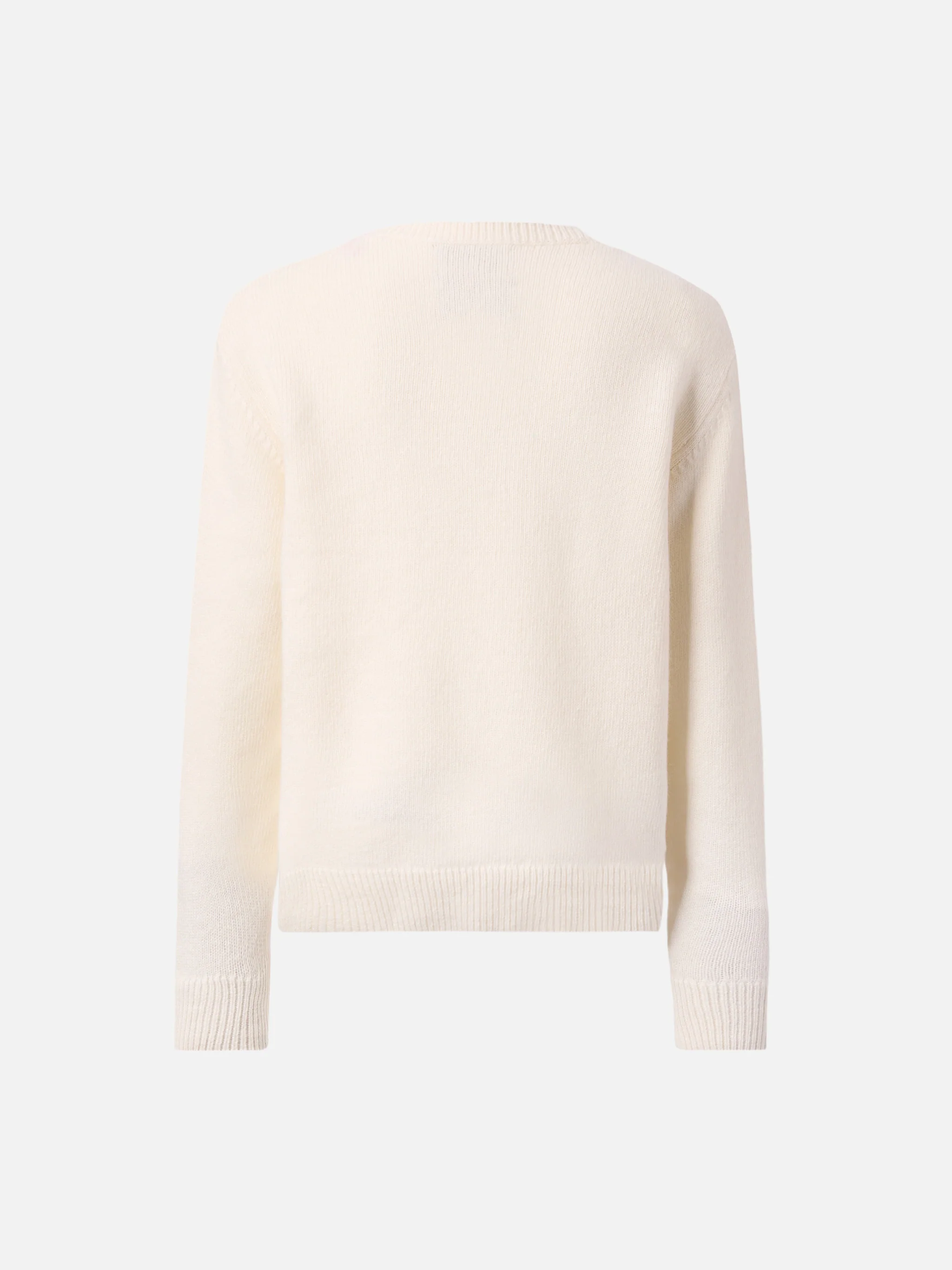 Princess cashmere-blend crewneck with Vacanze di Natale lurex jacquard | VACANZE DI NATALE SPECIAL EDITION - Image 4