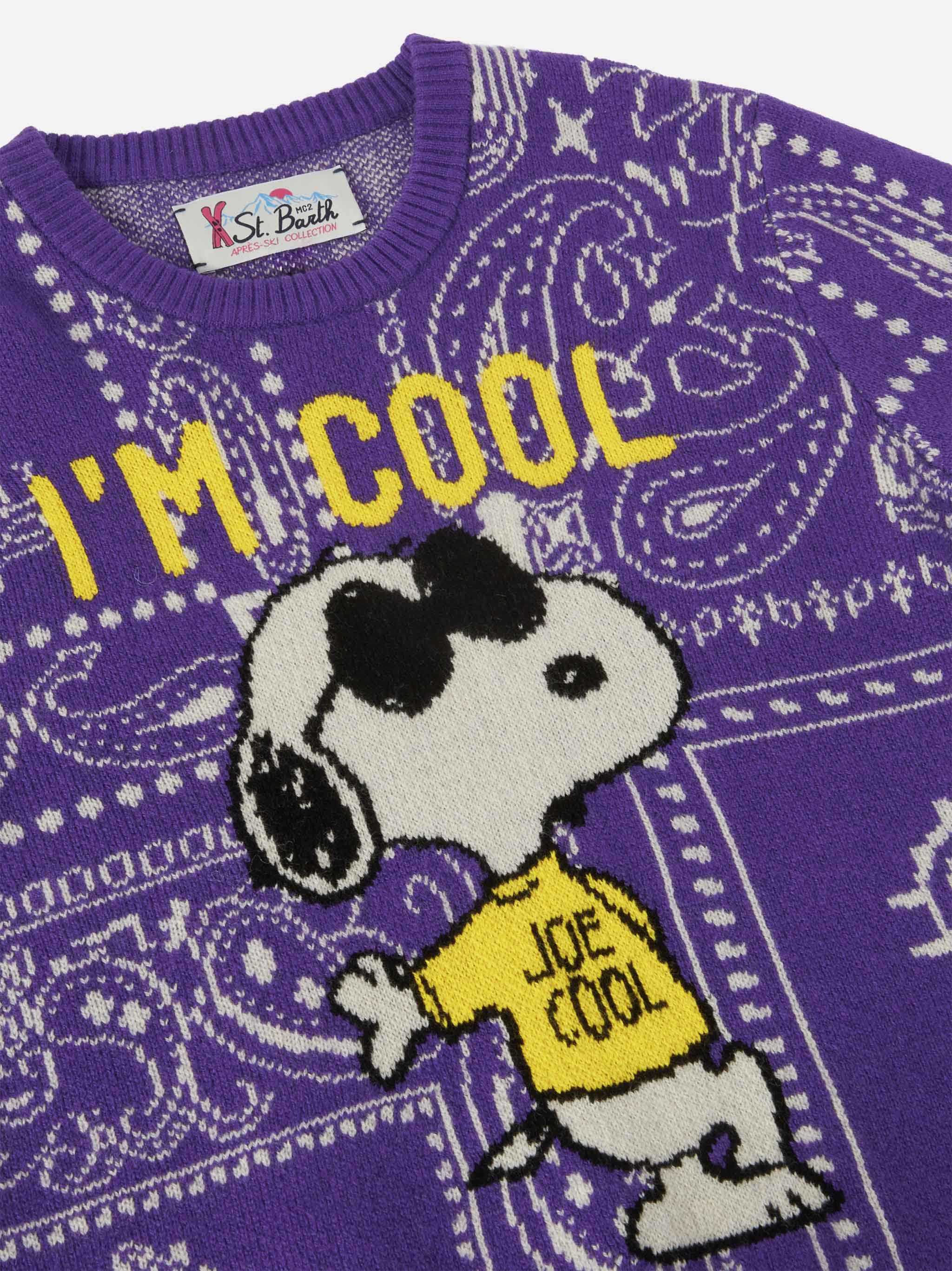 Princess crewneck with bandana and Snoopy jacquard | SNOOPY PEANUTS SPECIAL EDITION - Image 2