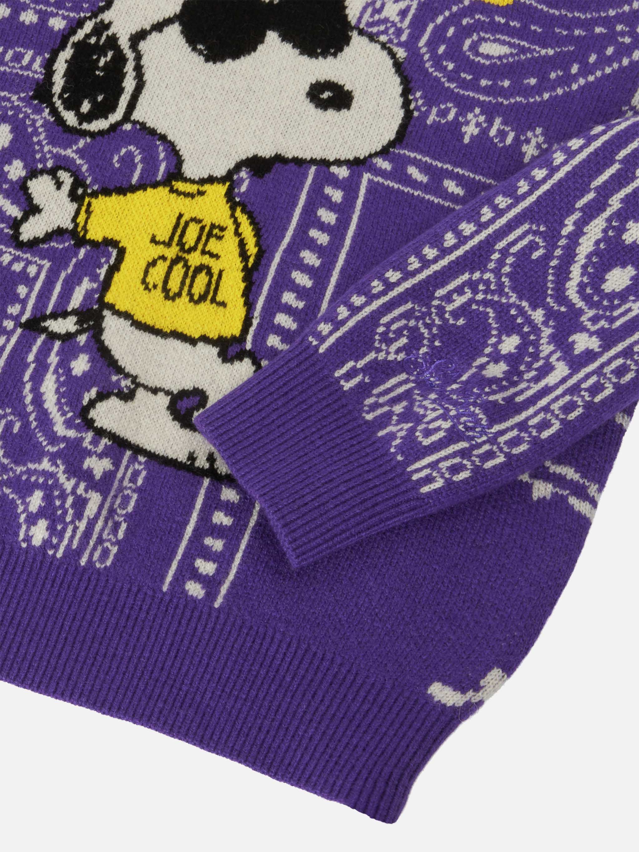 Princess crewneck with bandana and Snoopy jacquard | SNOOPY PEANUTS SPECIAL EDITION - Image 4