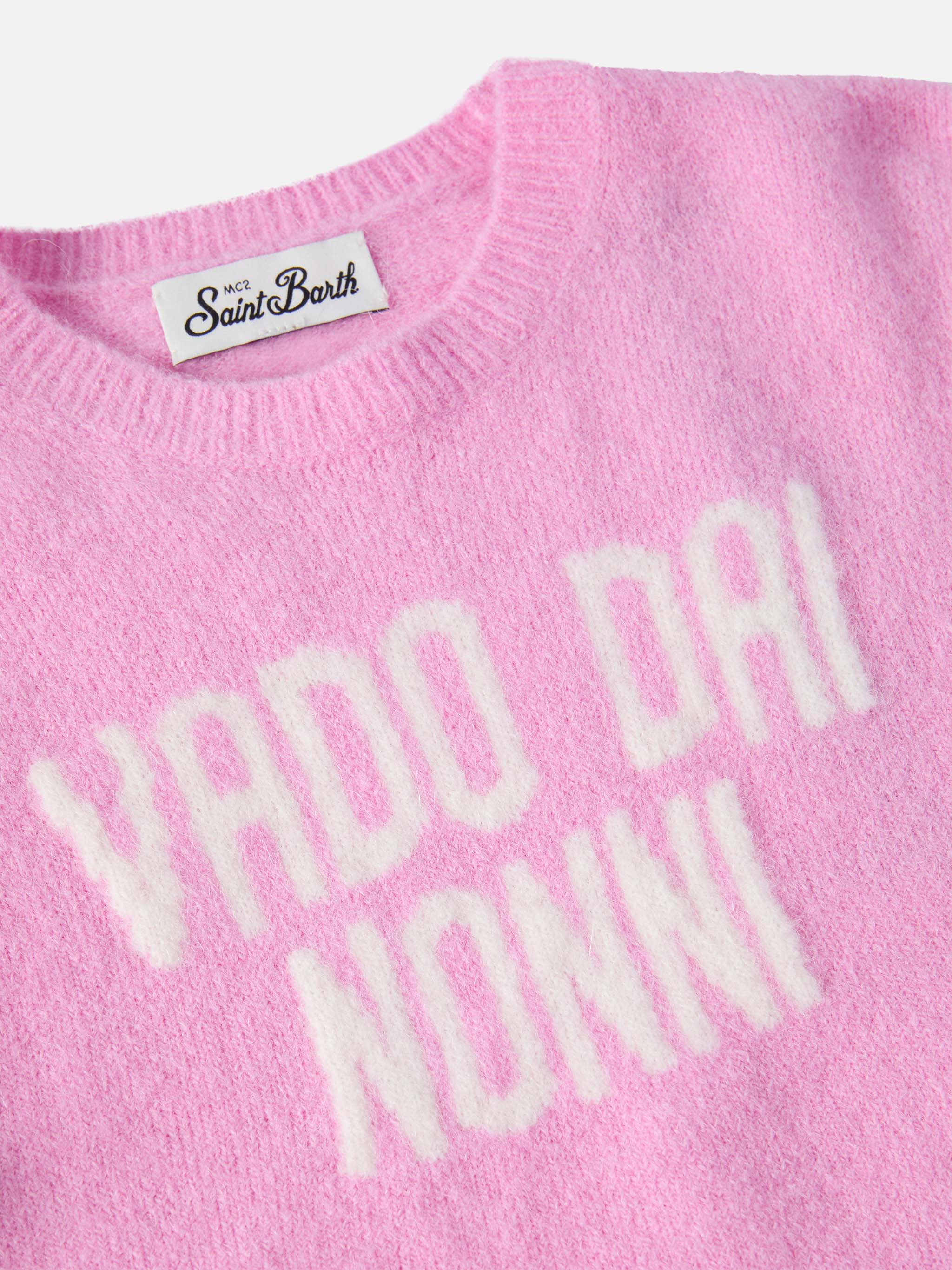 Princess stretch alpaca-blend sweater with Vado dai nonni jacquard - Image 2