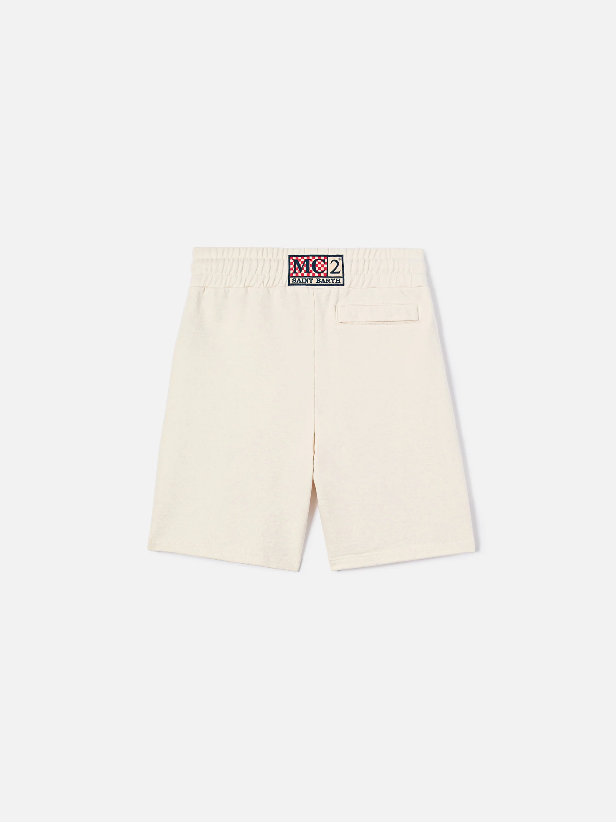 Cream Randle Jr shorts - Image 2