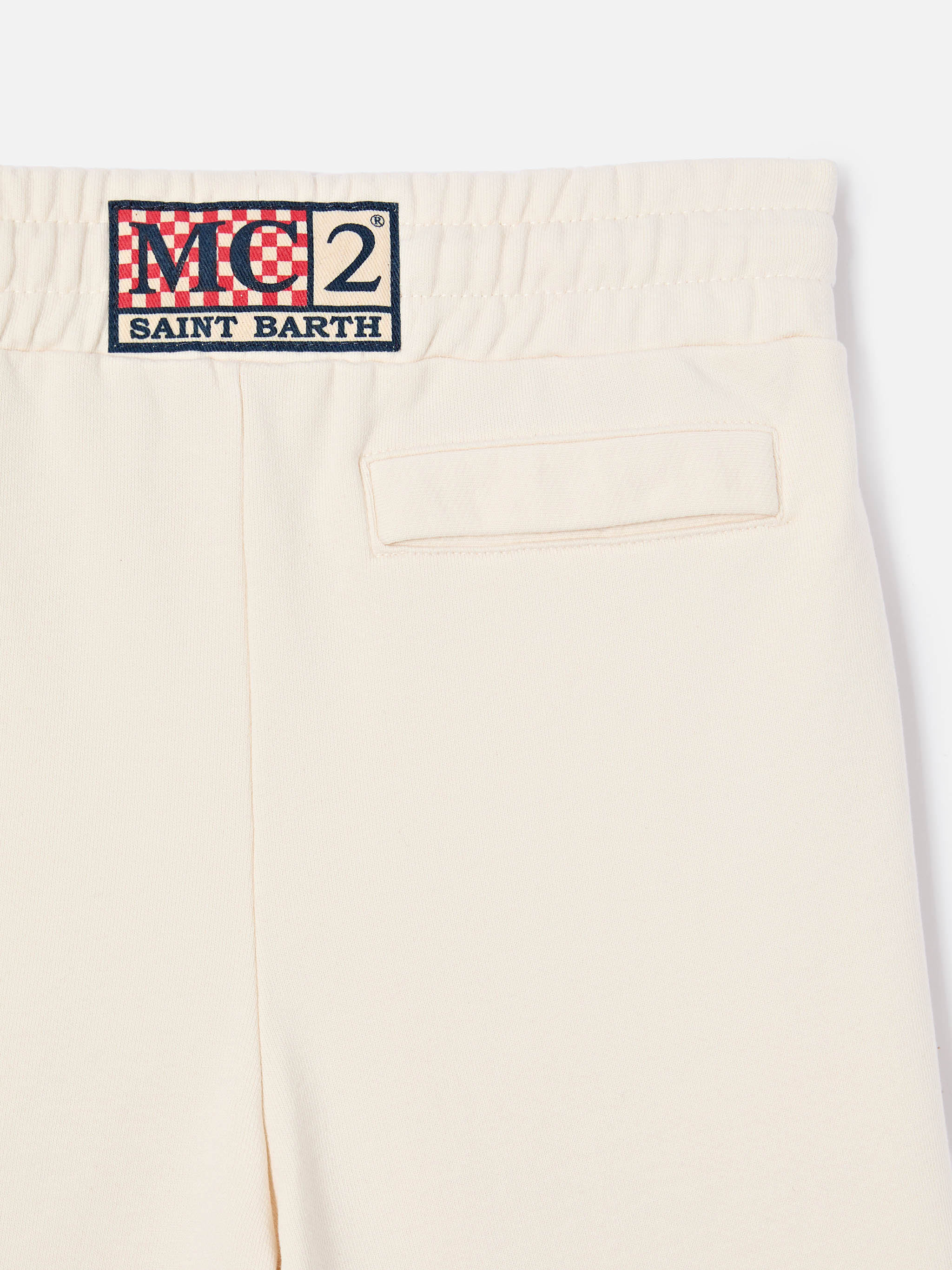 Cream Randle Jr shorts - Image 3