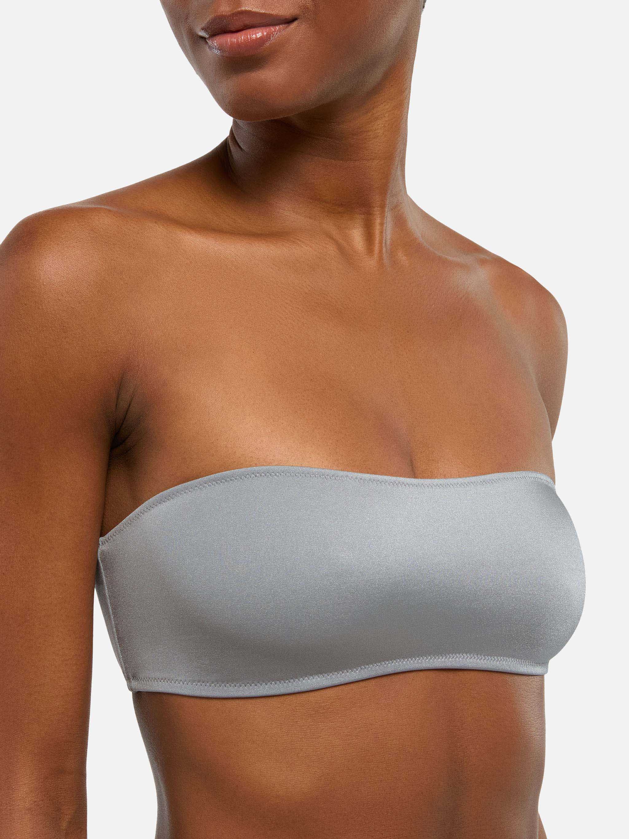 Rebby shimmer grey bandeau top - Image 2