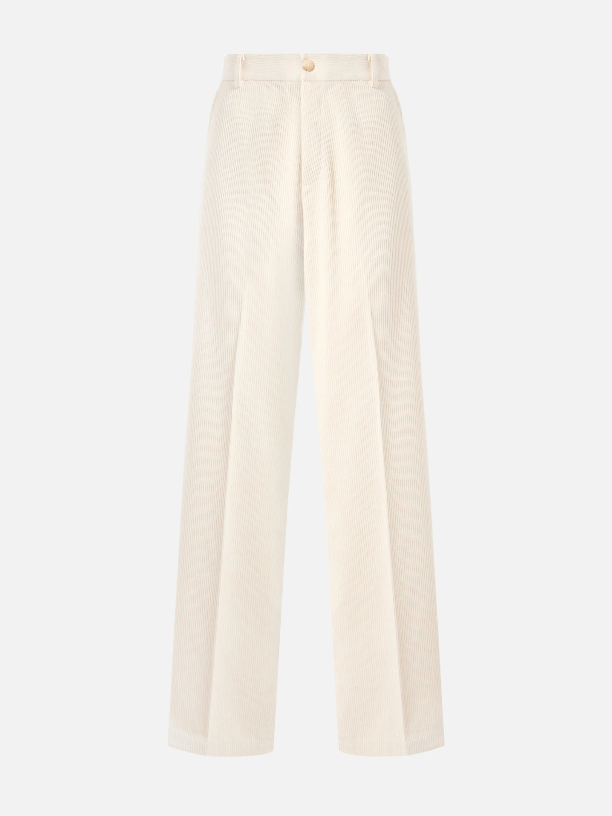 Rebella wide-leg trousers in corduroy cream white - Image 5