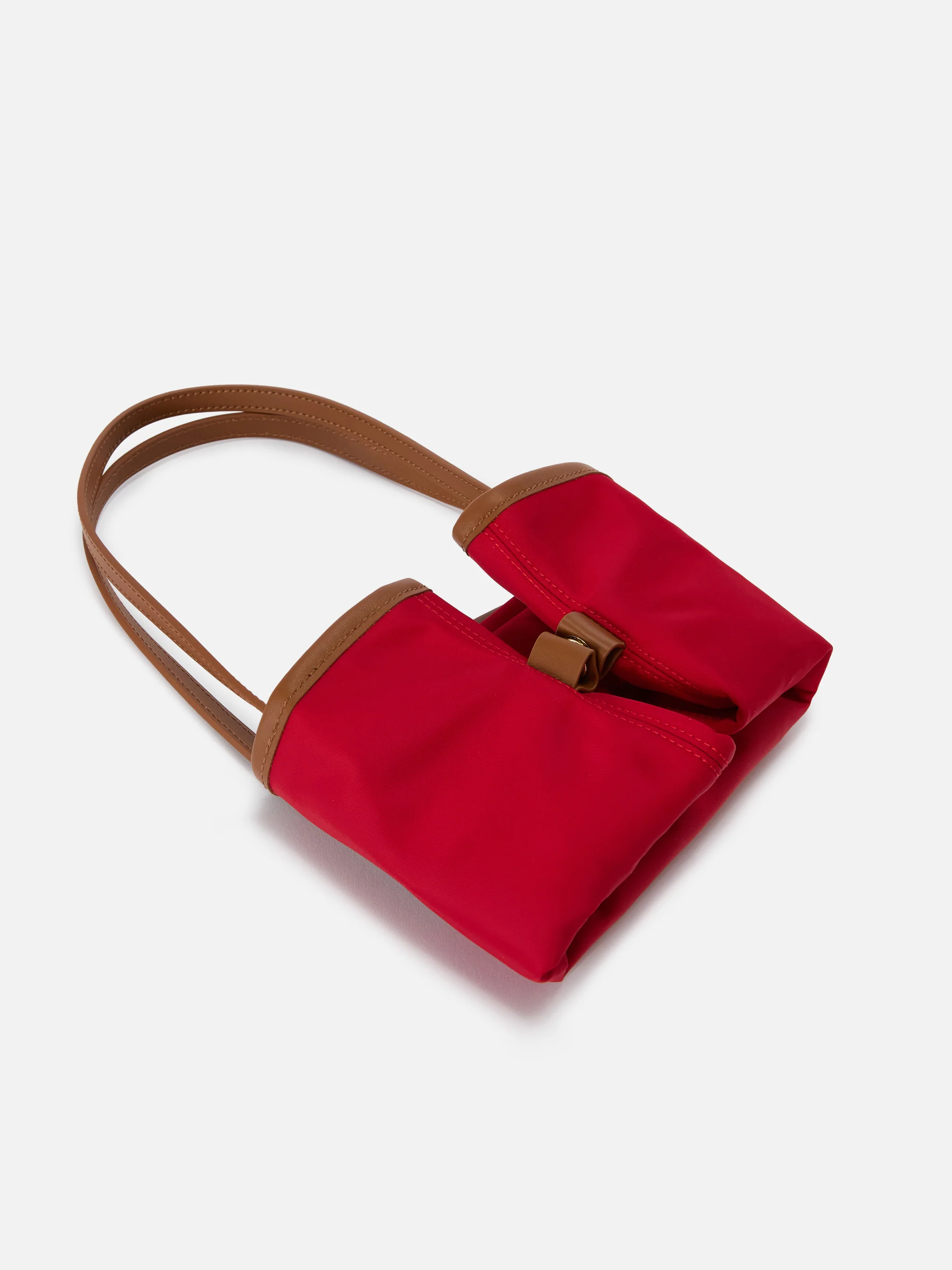 Red City medium nylon bag - Image 6