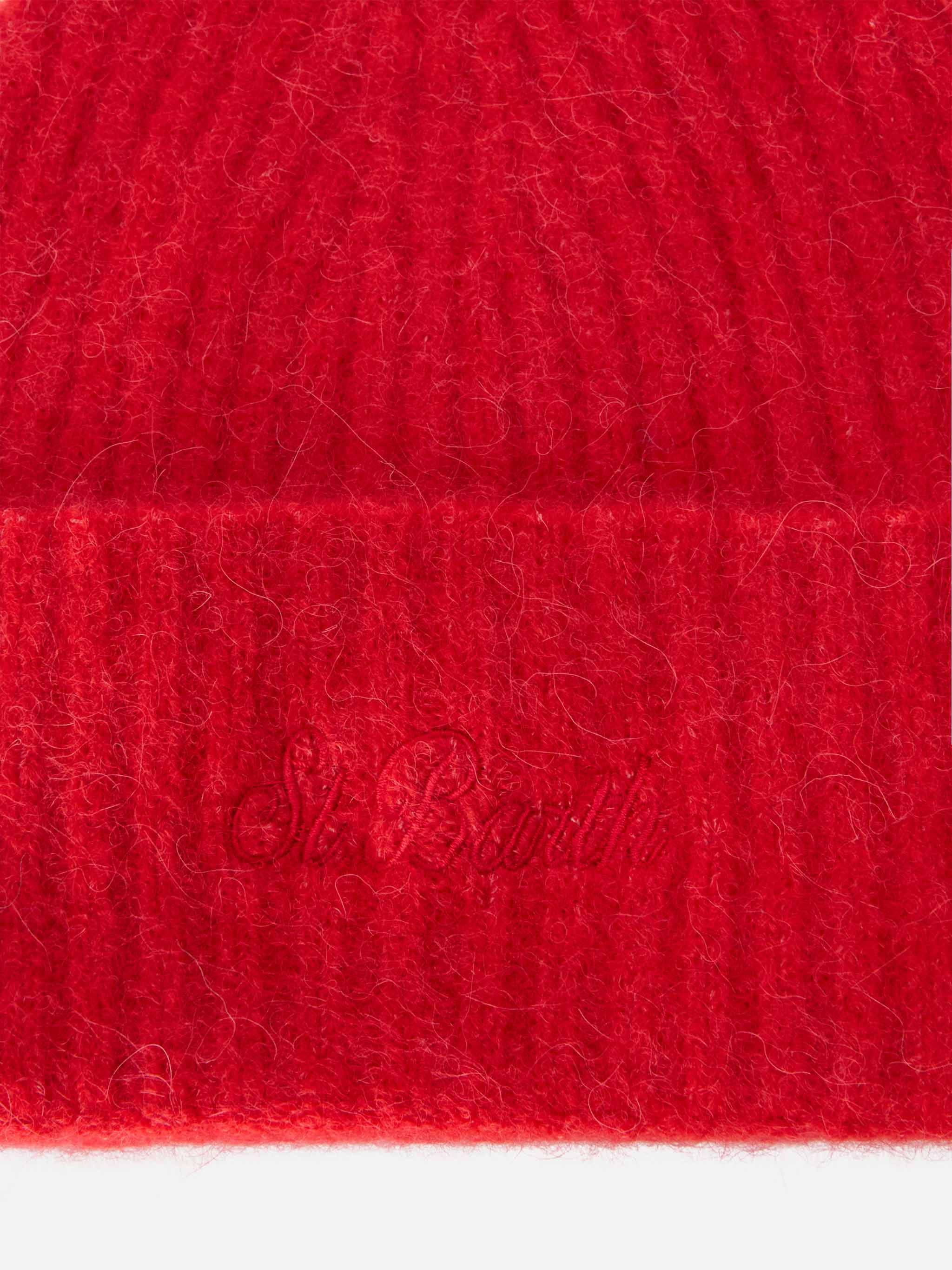 STRETCH ALPACA beanie Wengen in red - Image 2
