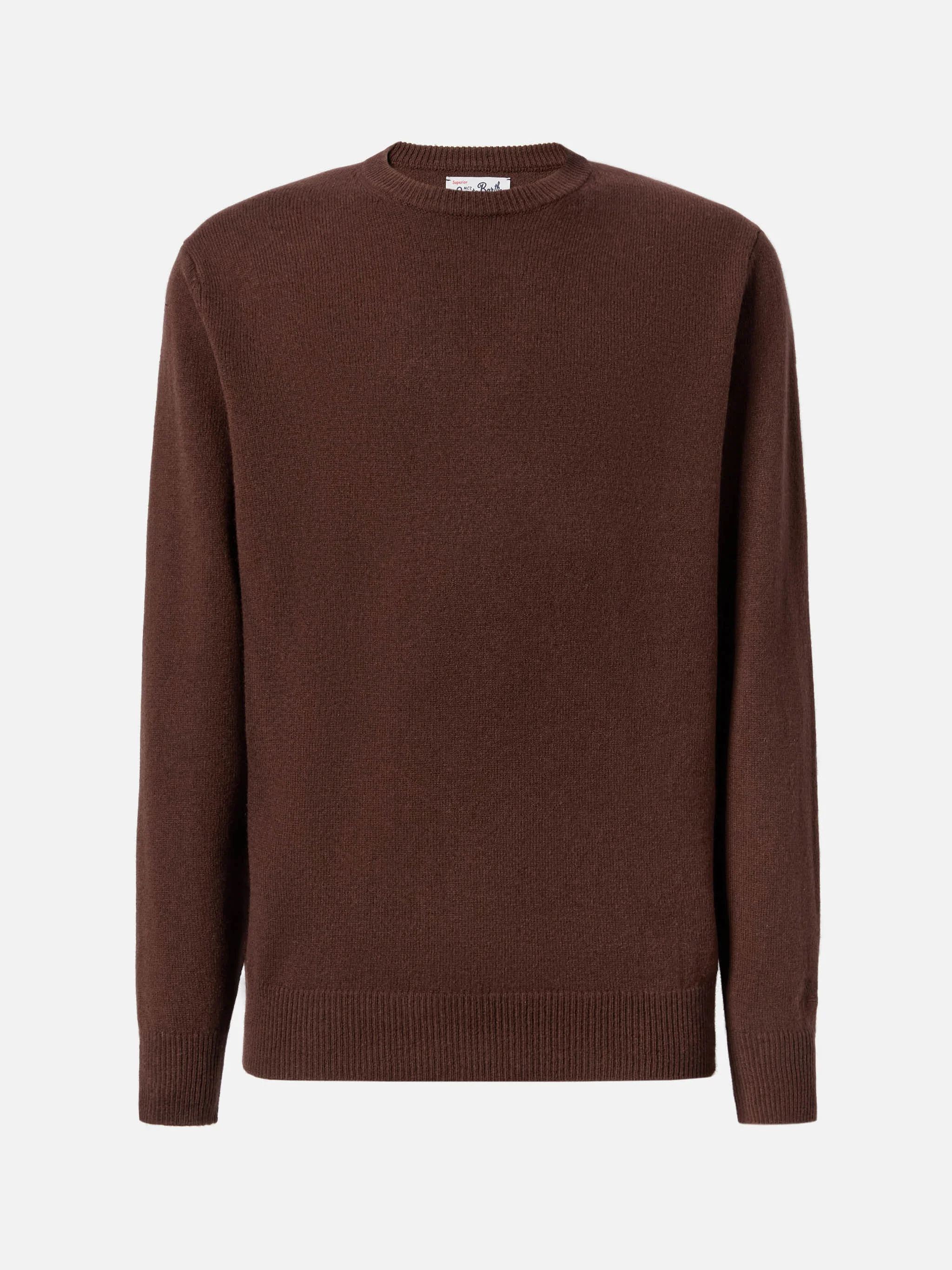 Regent 100% LAMBSWOOL sweater in brown - Image 5