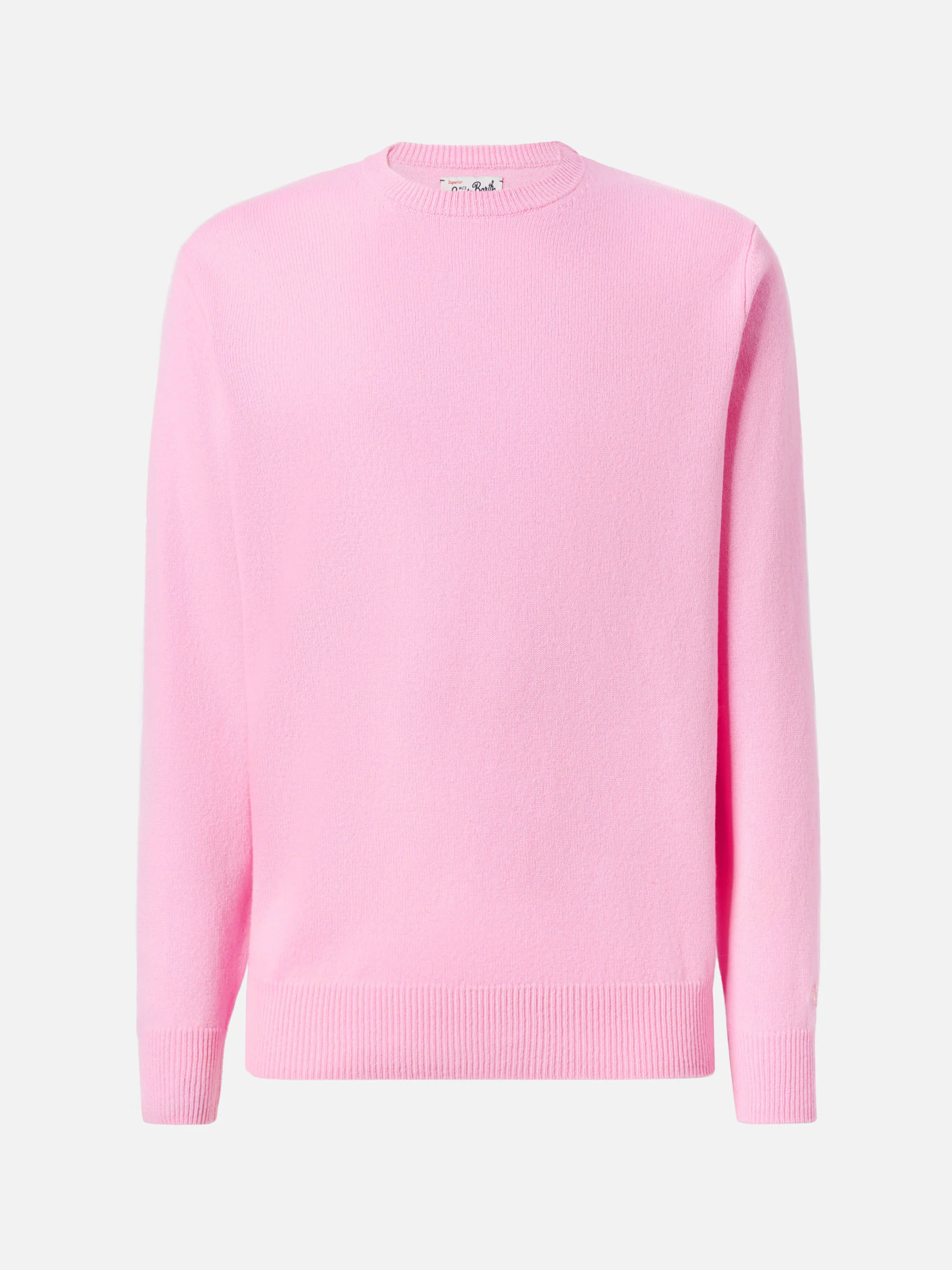 Regent 100% LAMBSWOOL sweater in pink - Image 5