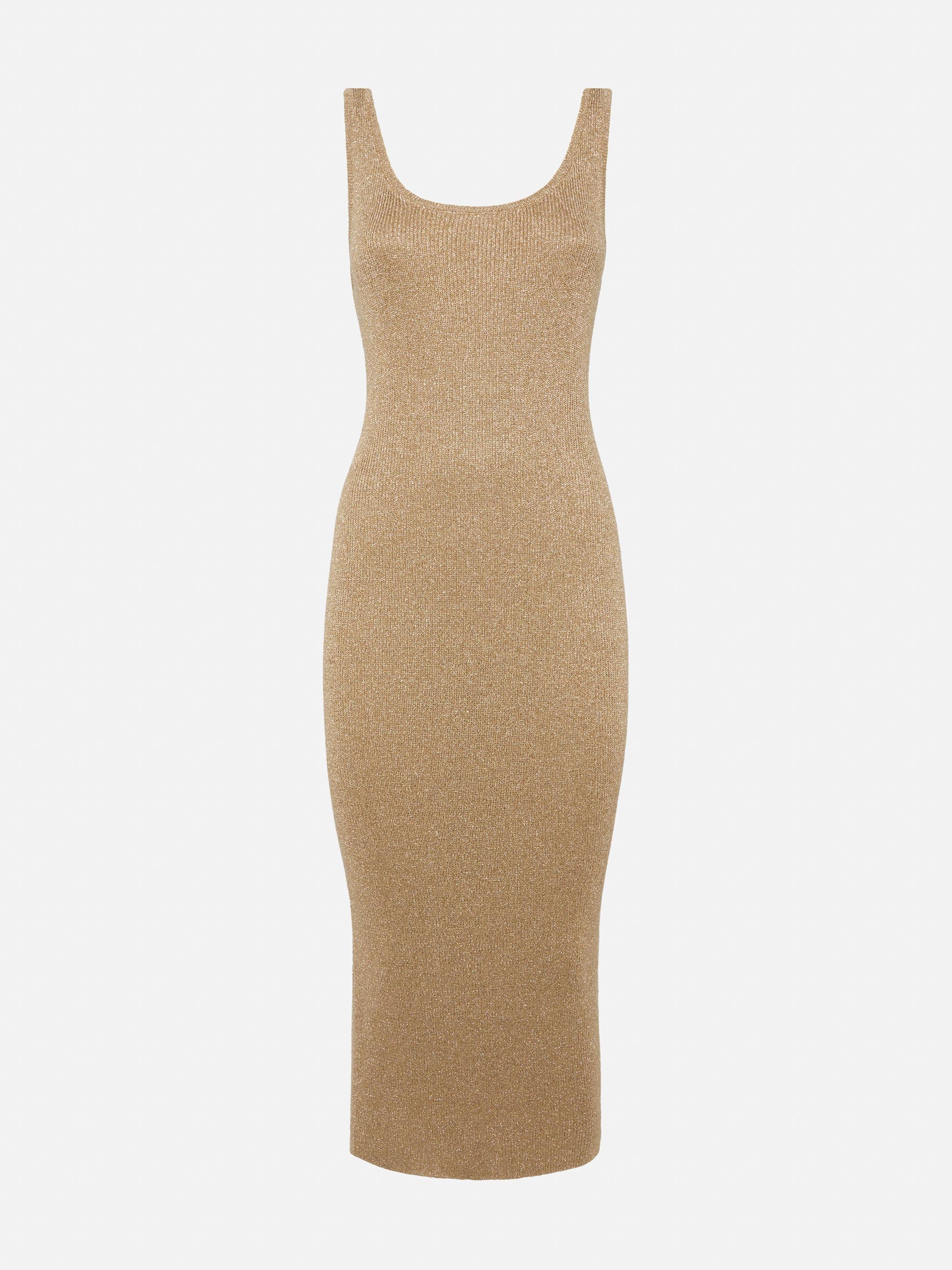 Ronan gold lurex maxi dress - Image 4
