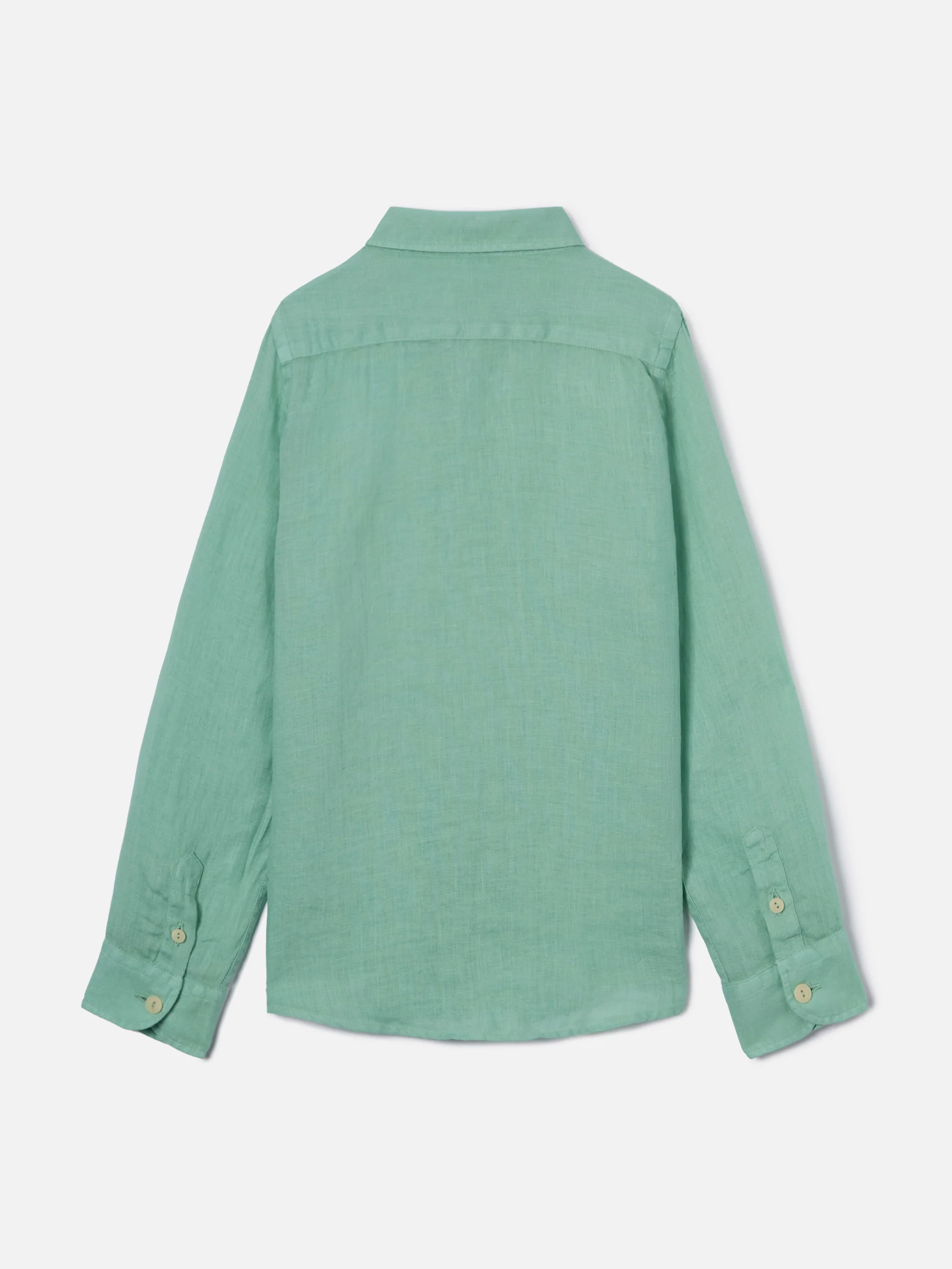 Sage green Agnes shirt in linen - Image 2