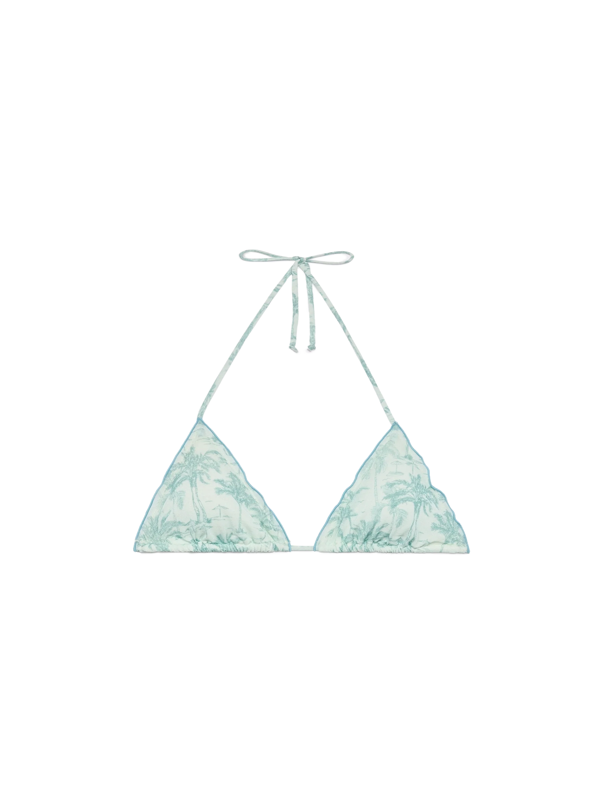 Sagittarius classic triangle top with floral print