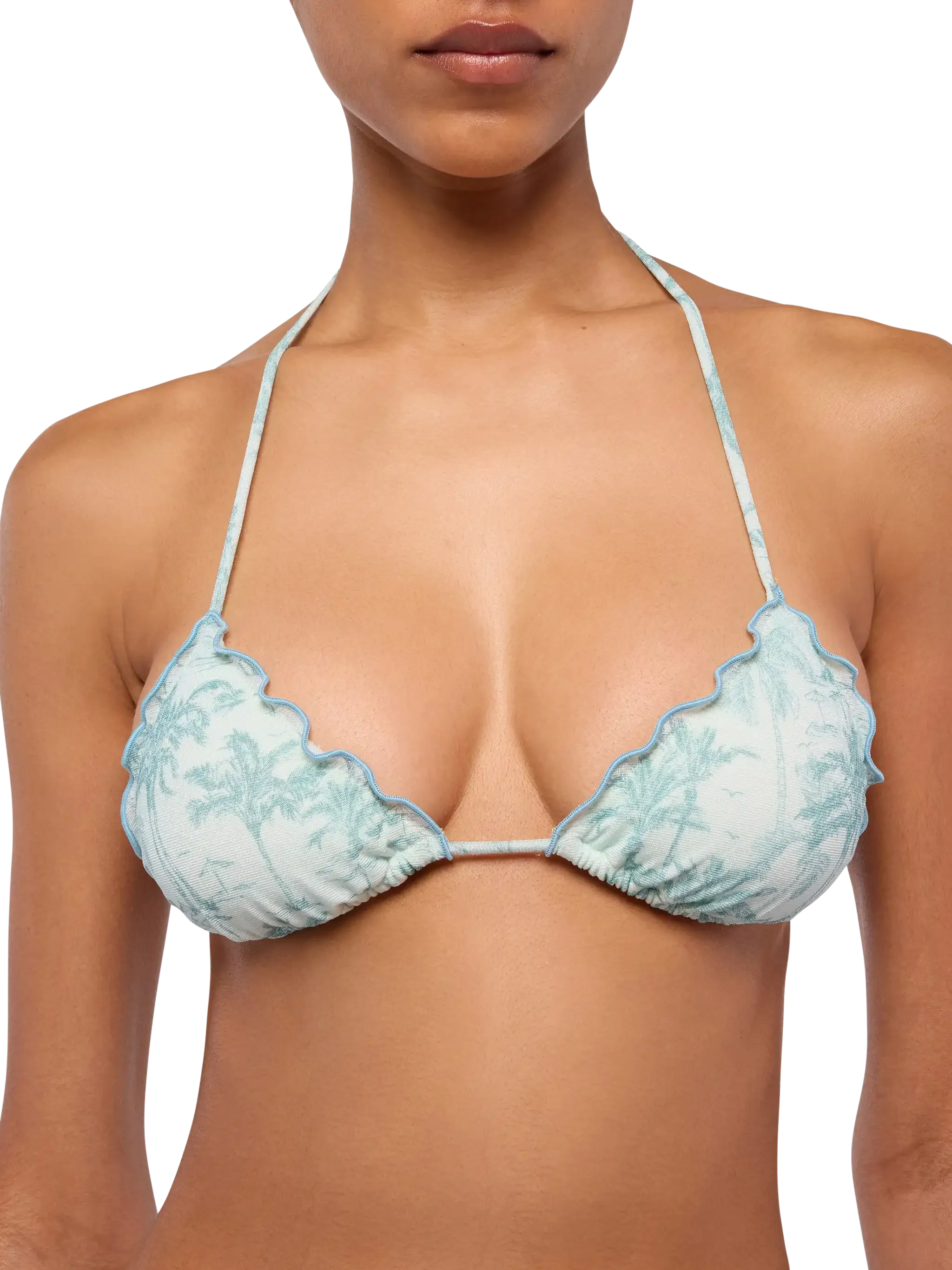 Sagittarius classic triangle top with floral print - Image 2