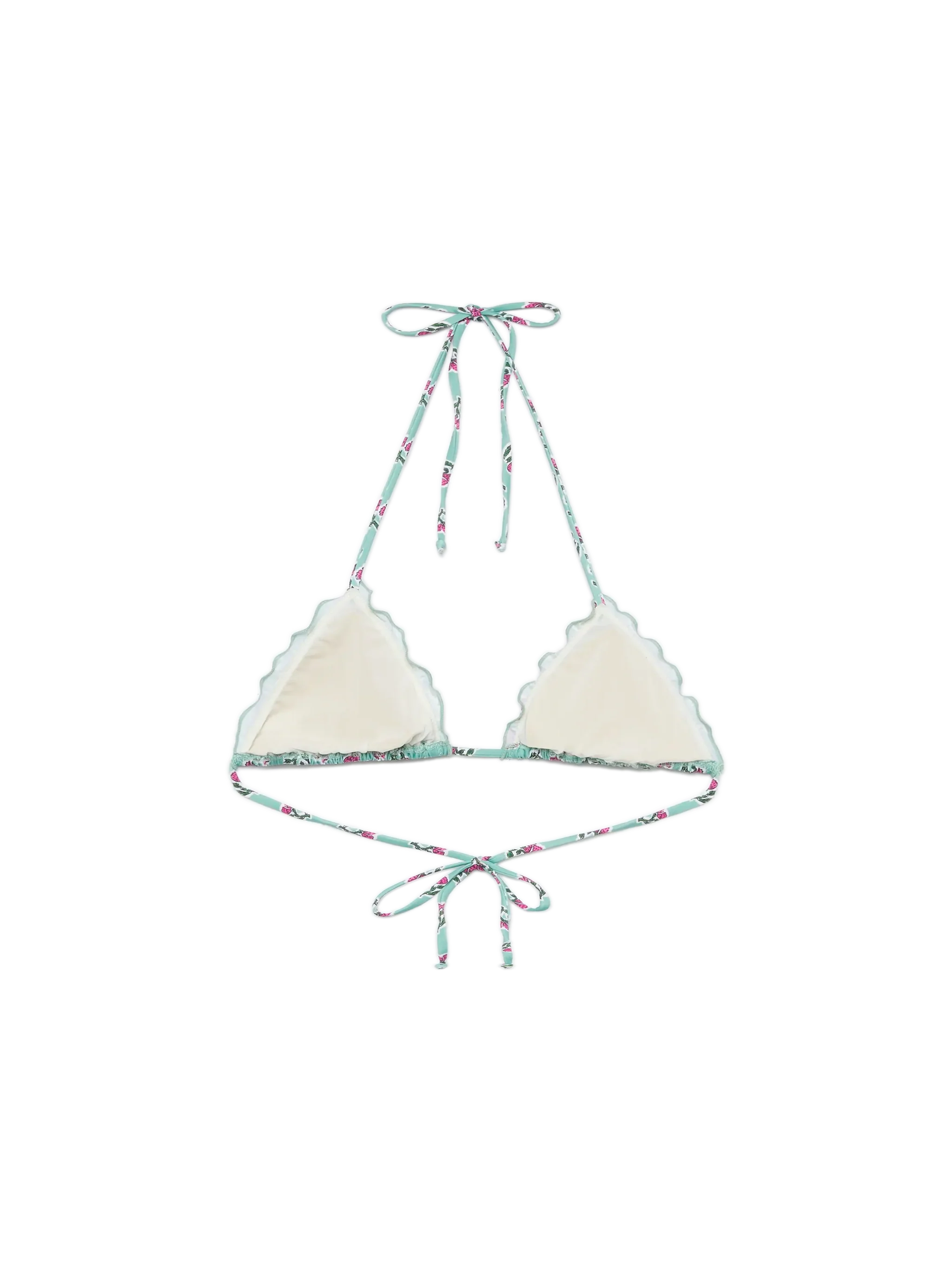 Sagittarius classic triangle top with floral print - Image 2