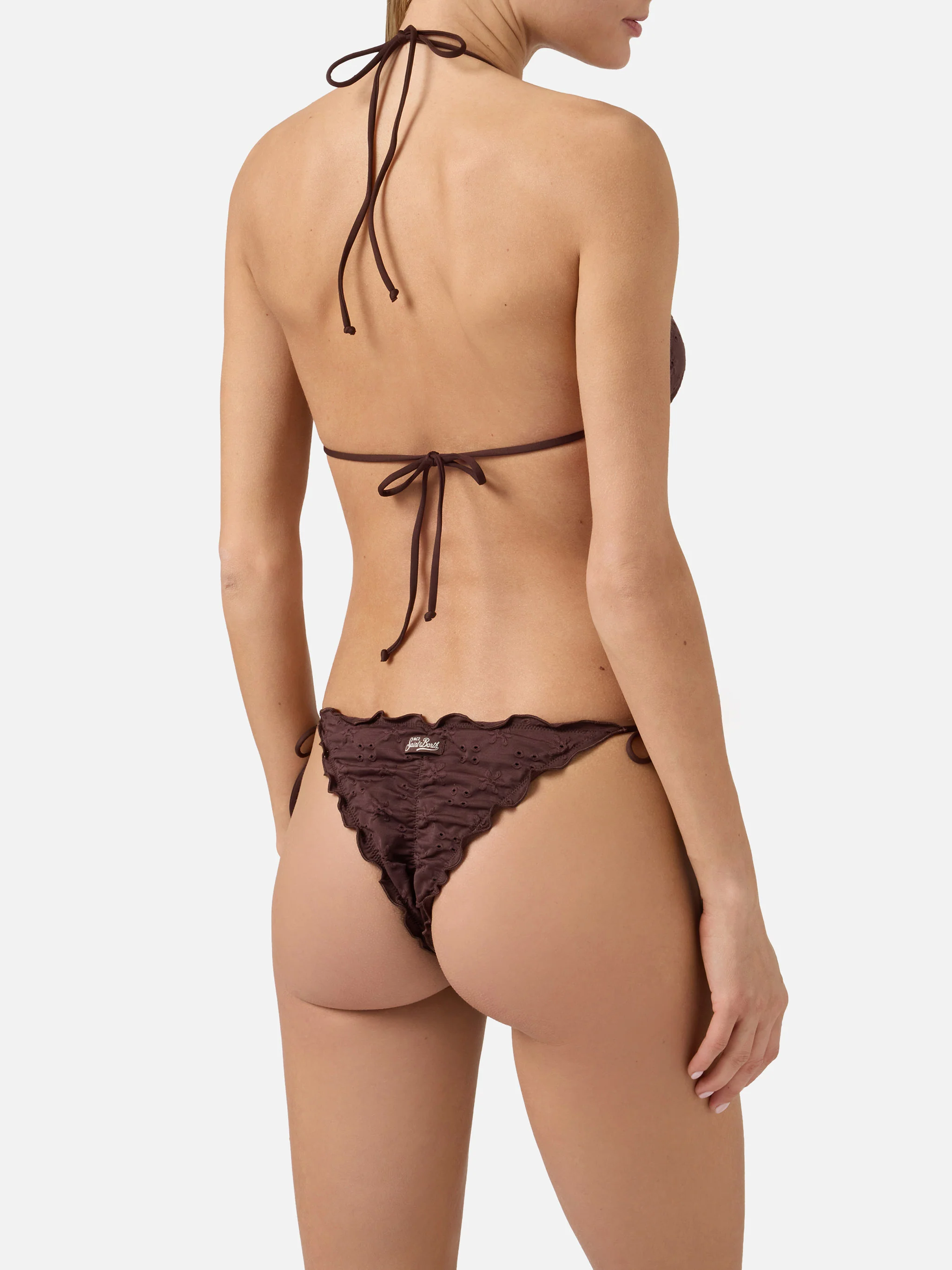 Sagittarius Miami brown sangallo bikini - Image 4