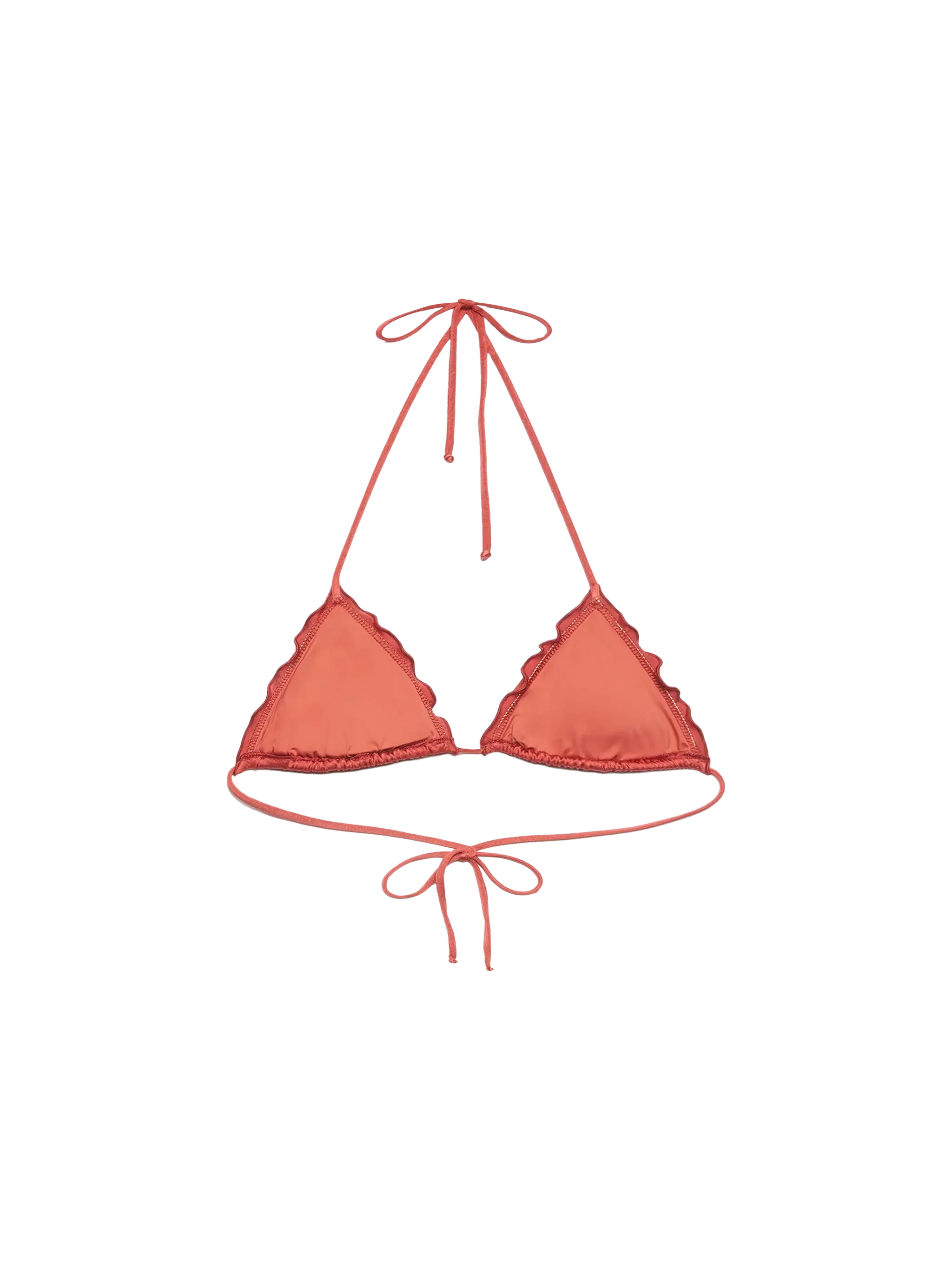 Sagittarius shimmer brick red classic triangle top - Image 2