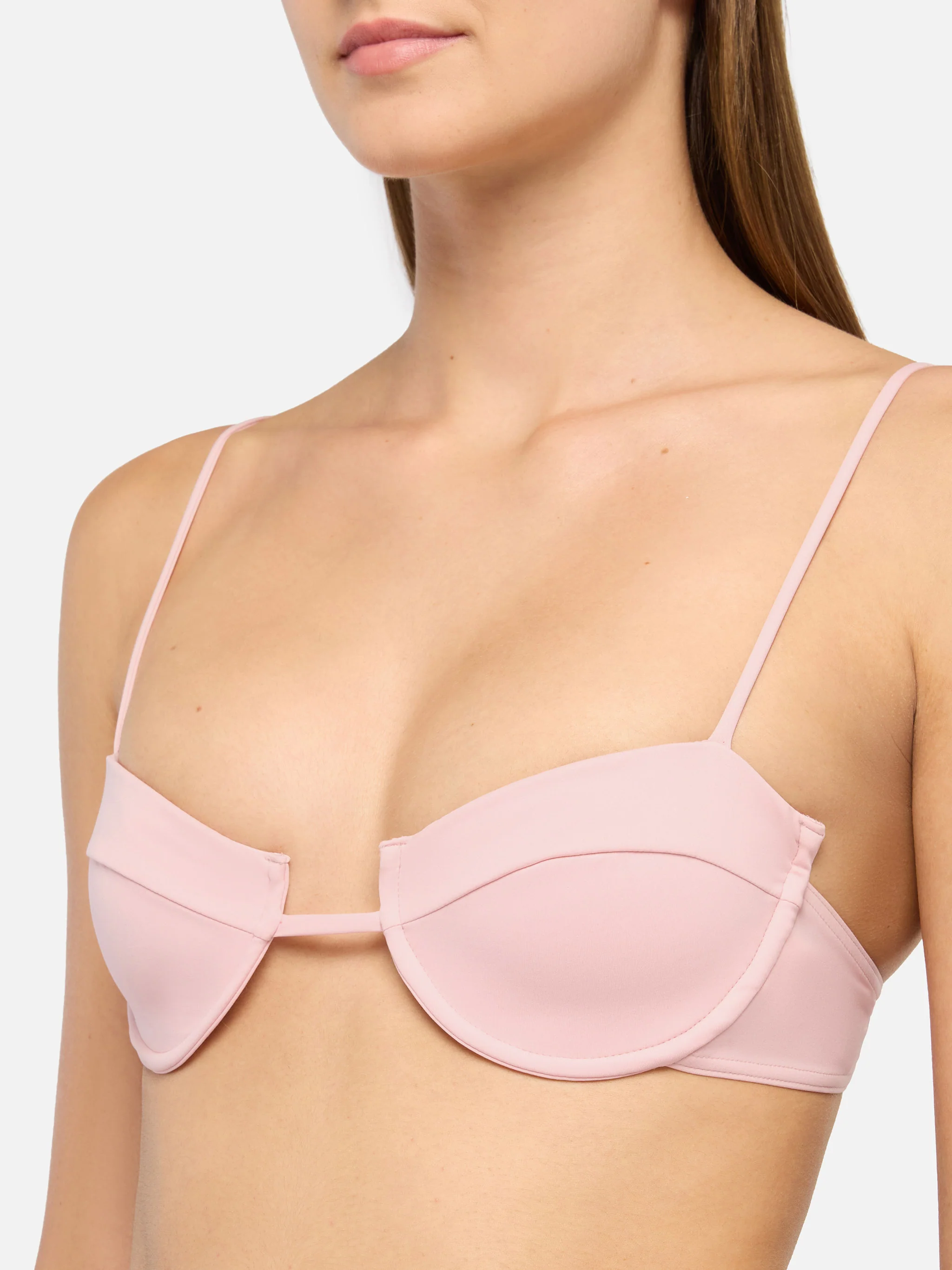 Salina pink underwired bralette - Image 2