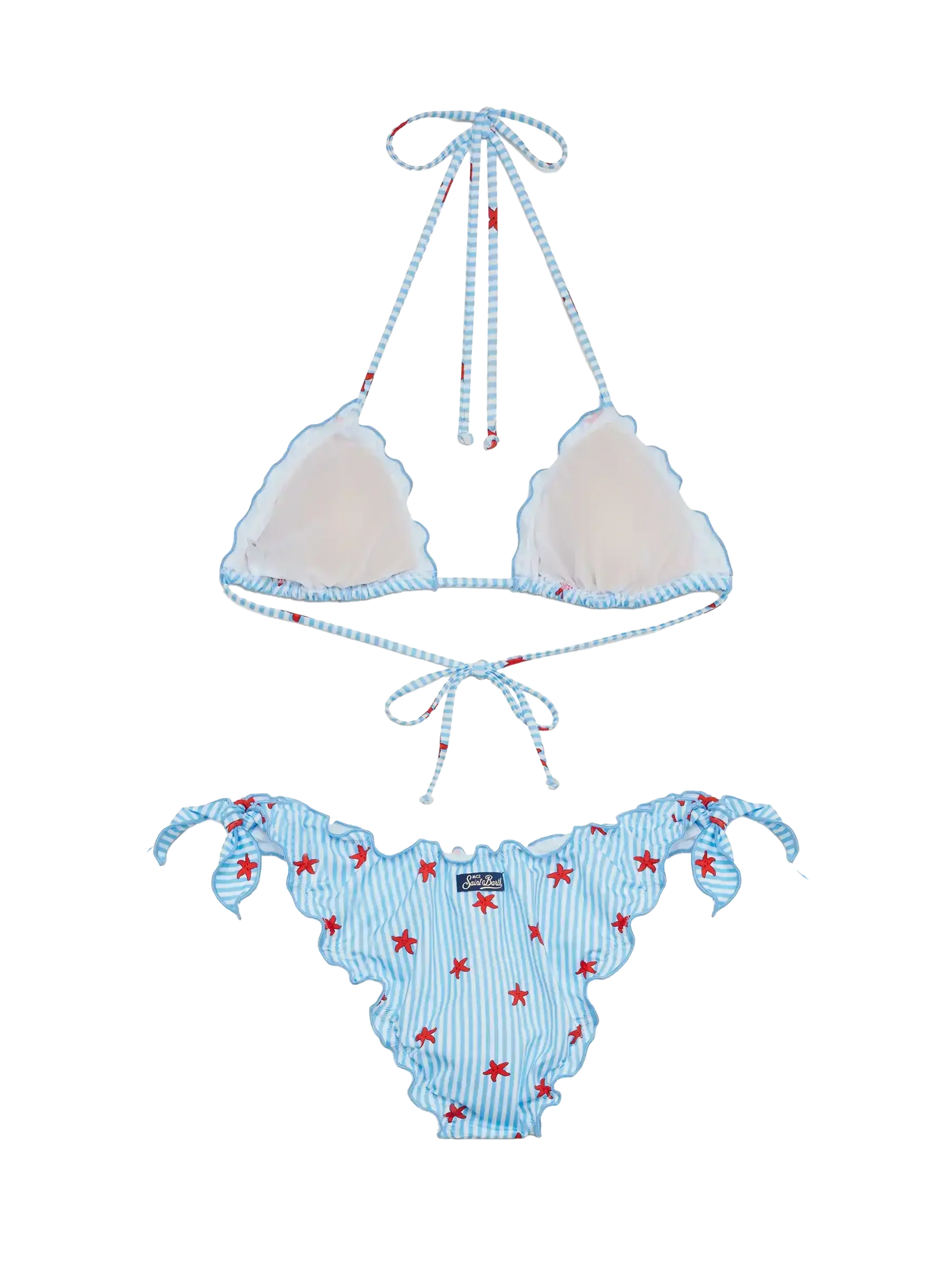 Sarius triangle classic bikini with starfish print - Image 3