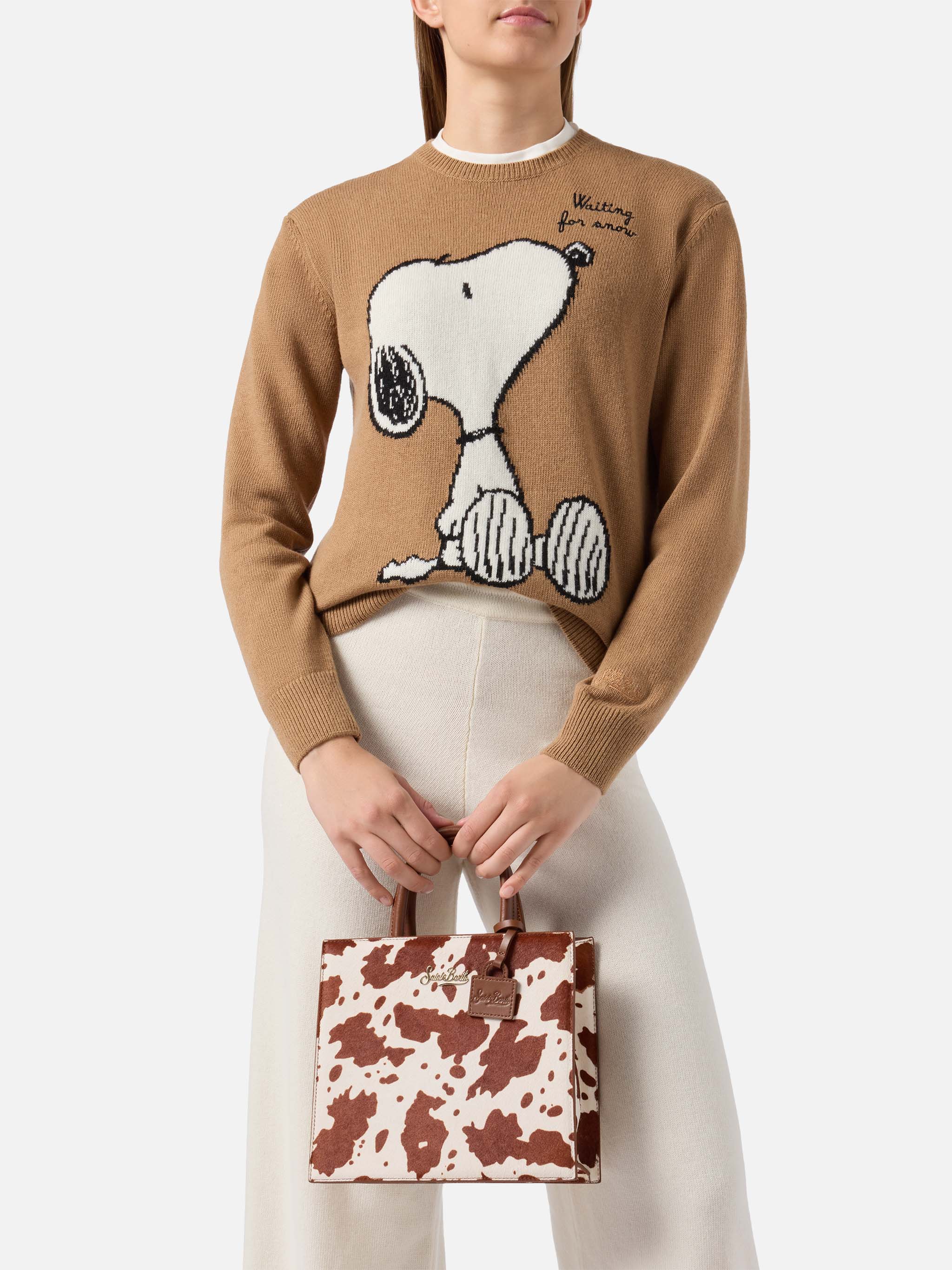 Shop Bag Midi in pony hair with cow skin print - Image 2