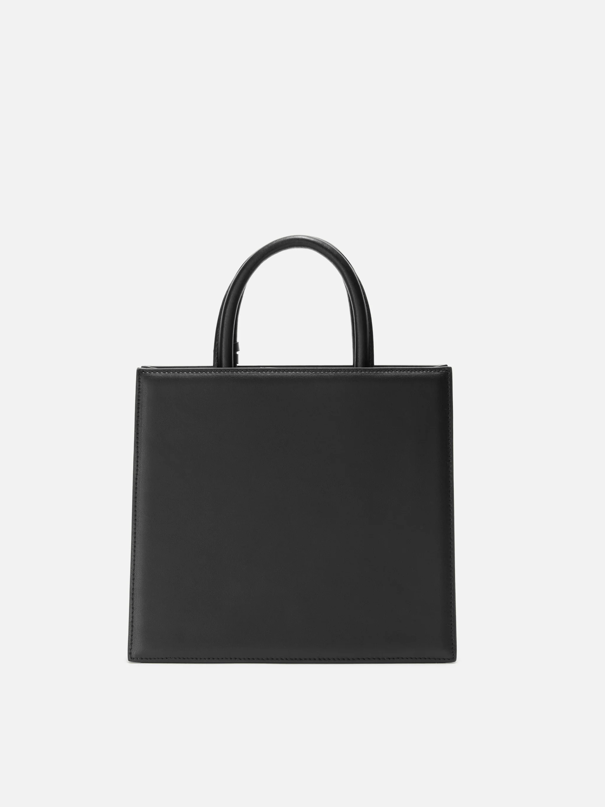 Shop Bag Midi black leather bag - Image 4