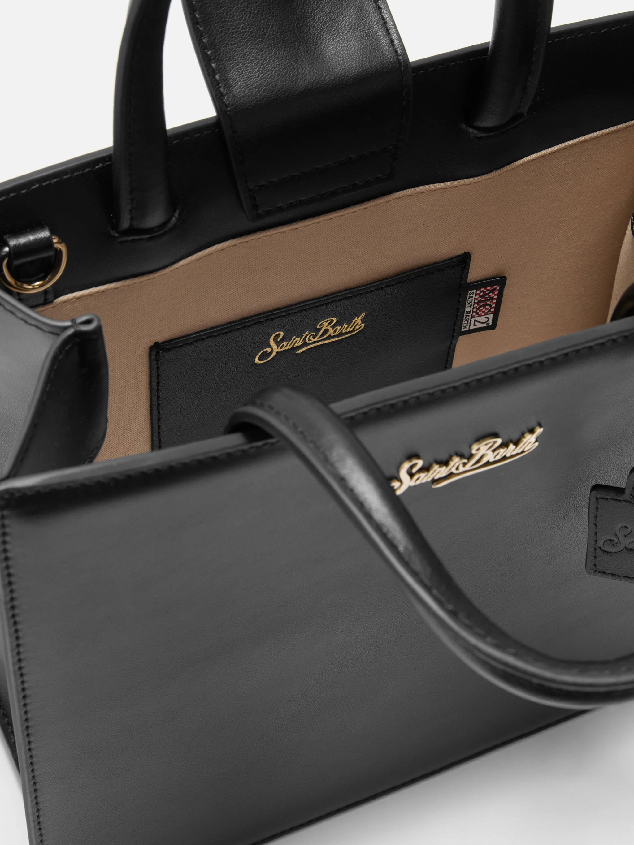 Shop Bag Midi black leather bag - Image 5